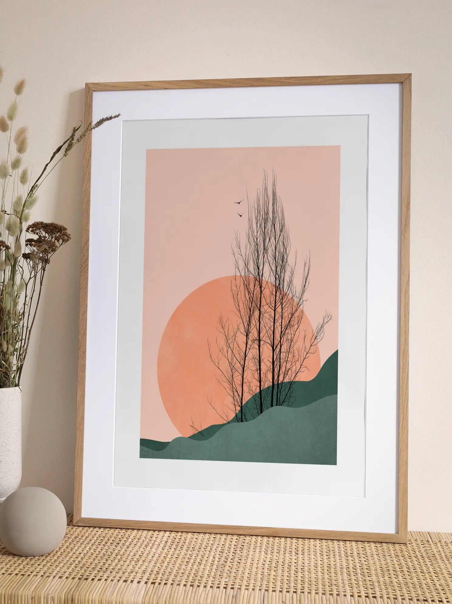 Sunset in the East Poster