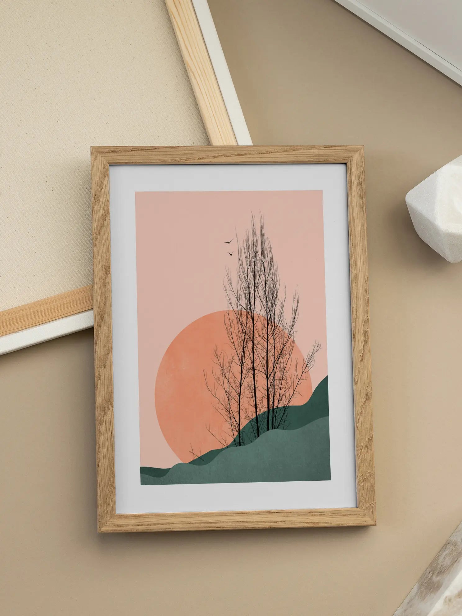 Sunset in the East Poster