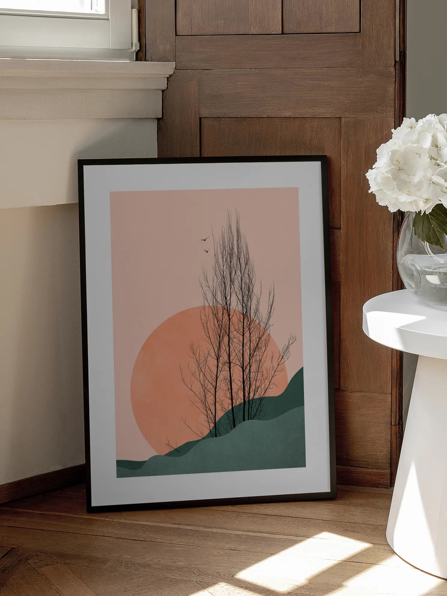 Sunset in the East Poster