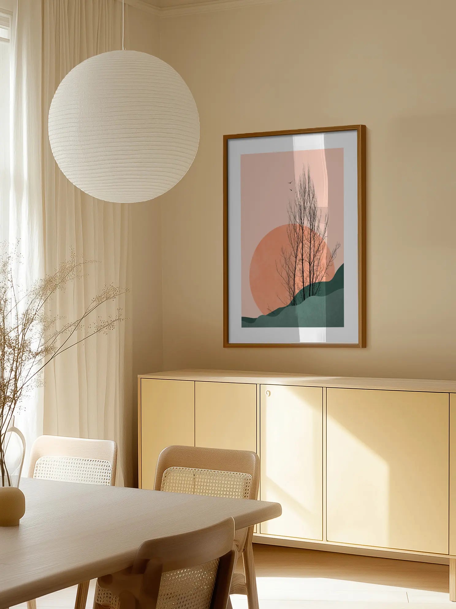 Sunset in the East Poster