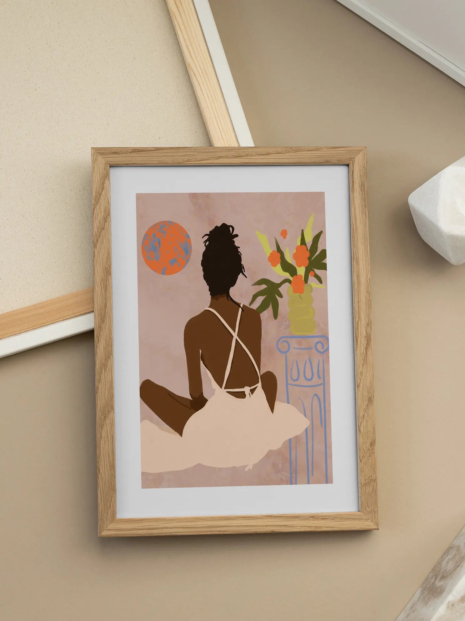 Sunset Meditation Poster
