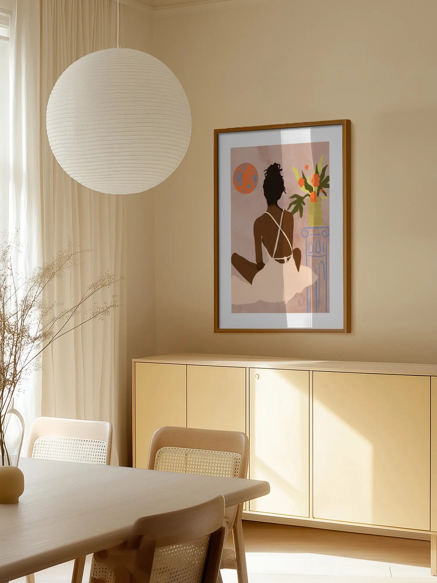 Sunset Meditation Poster