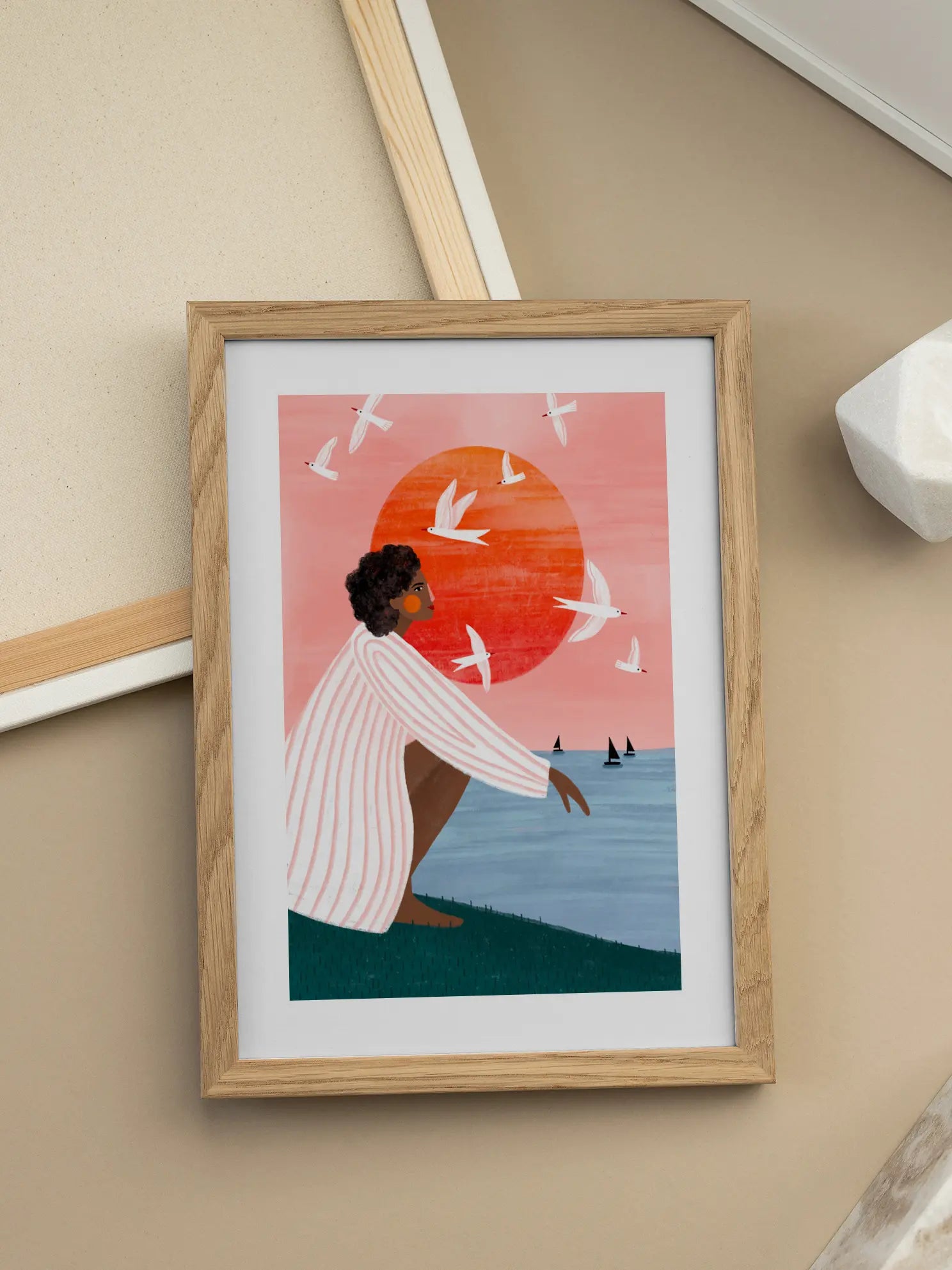 Sunset On My Own Poster