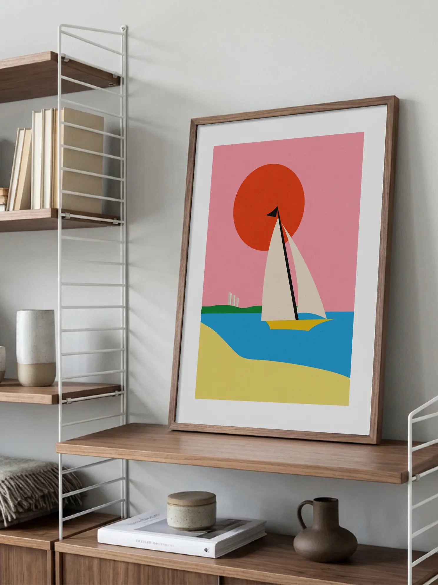 Sunset Sail Poster