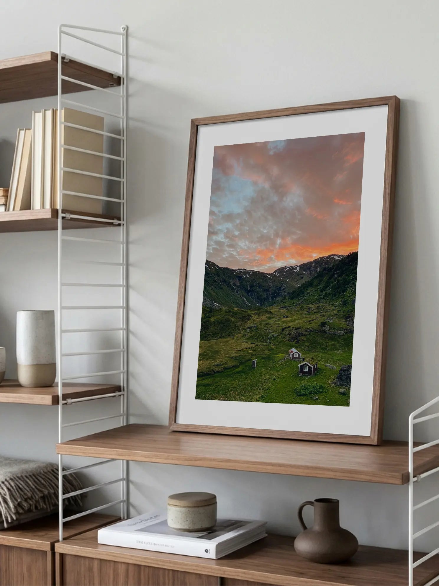 Sunset Valley No1 Poster
