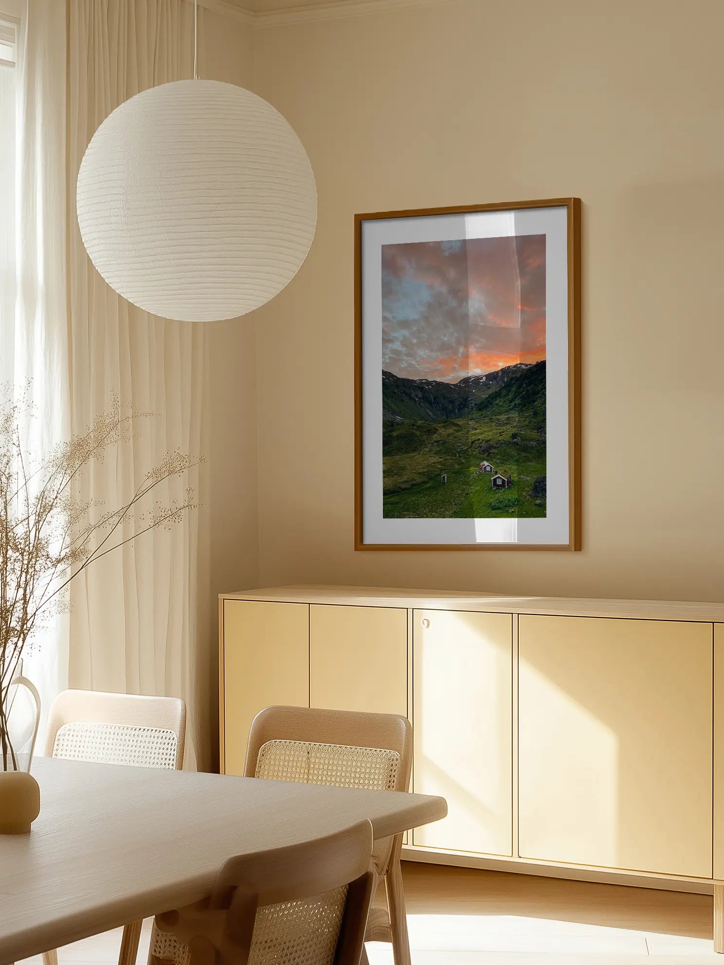 Sunset Valley No1 Poster