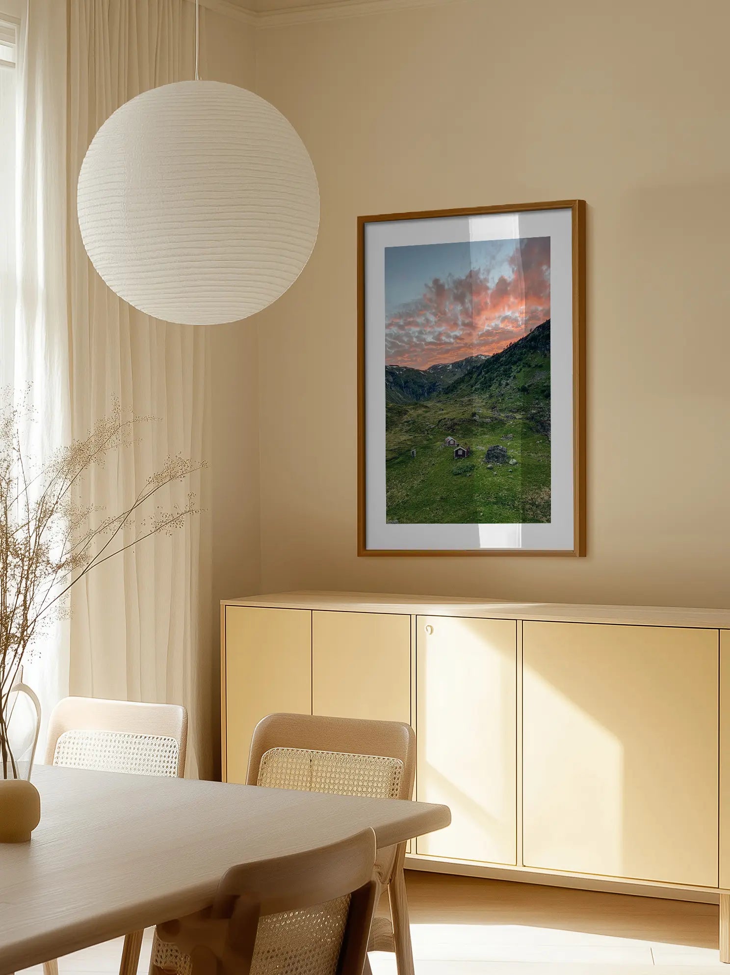 Sunset Valley No2 Poster
