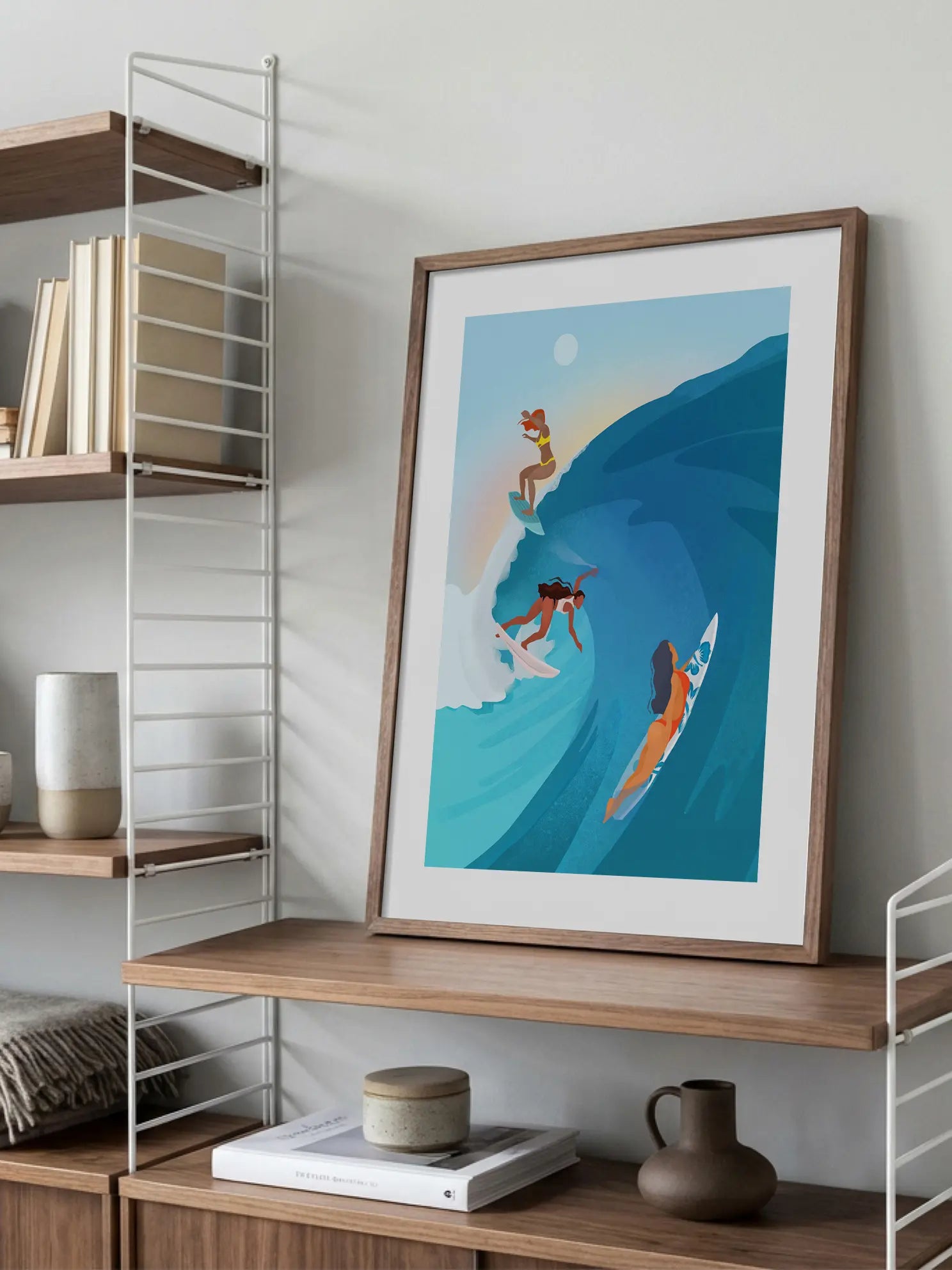 Surf Sisters Poster