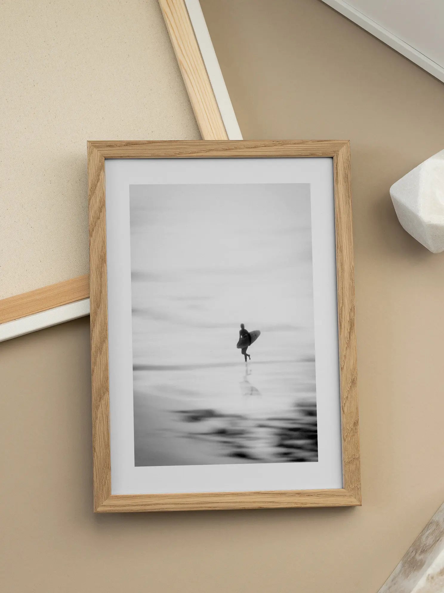 Surfer Beach No1 Poster