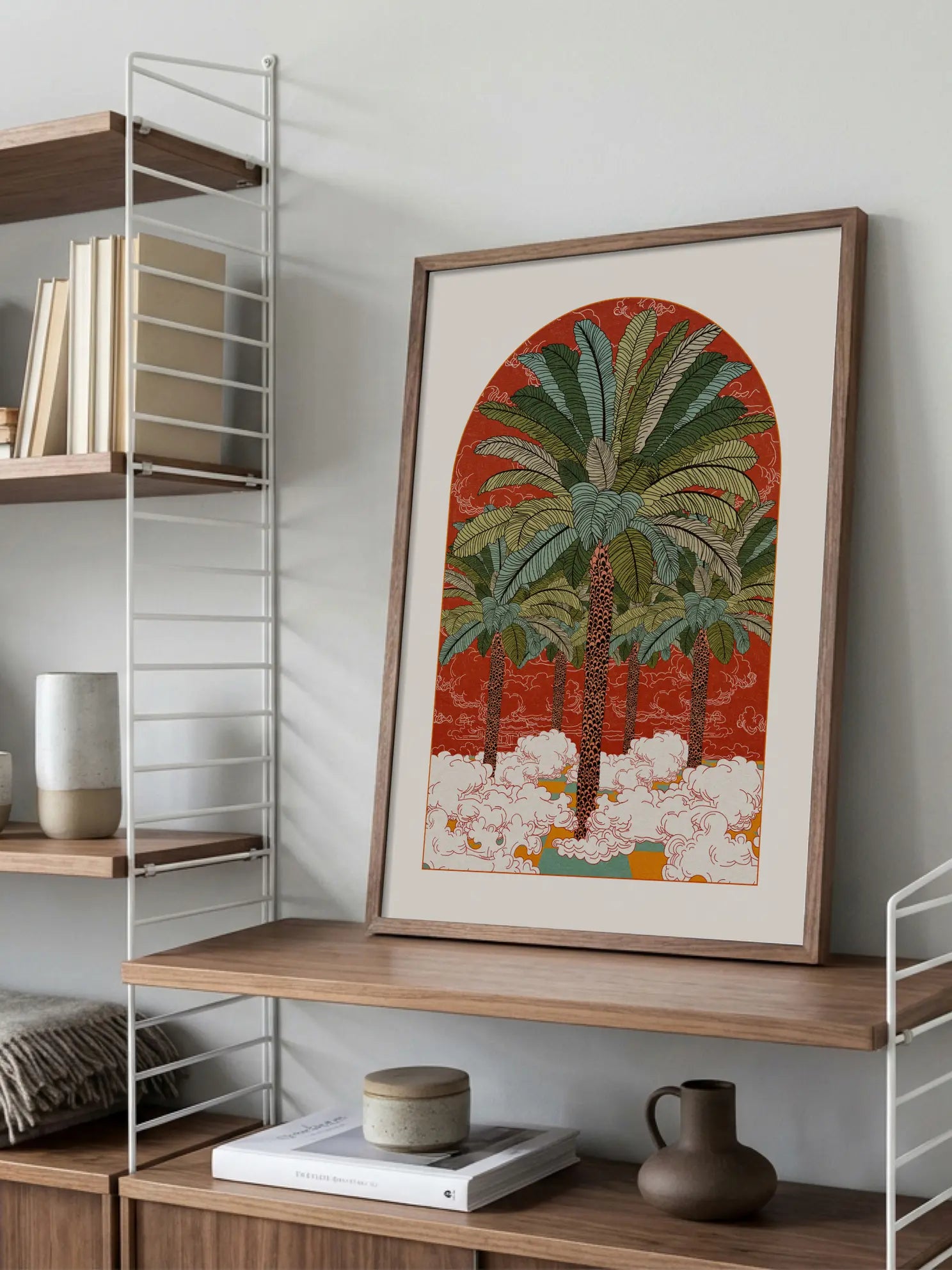 Surreal Palms Poster