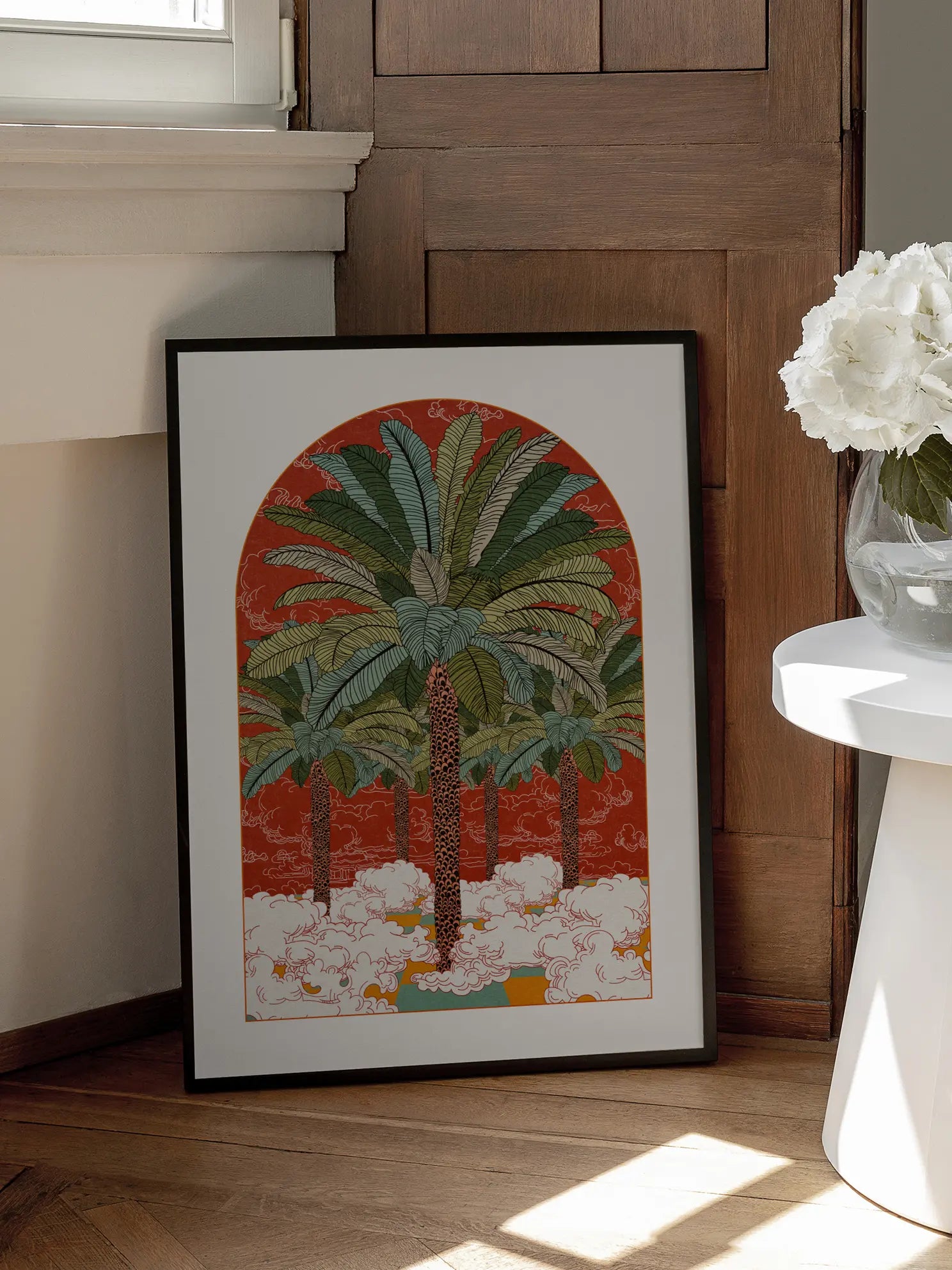 Surreal Palms Poster
