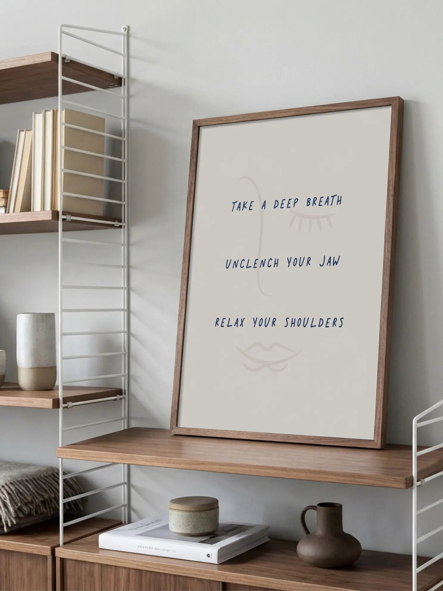 Take a Deep Breath Poster