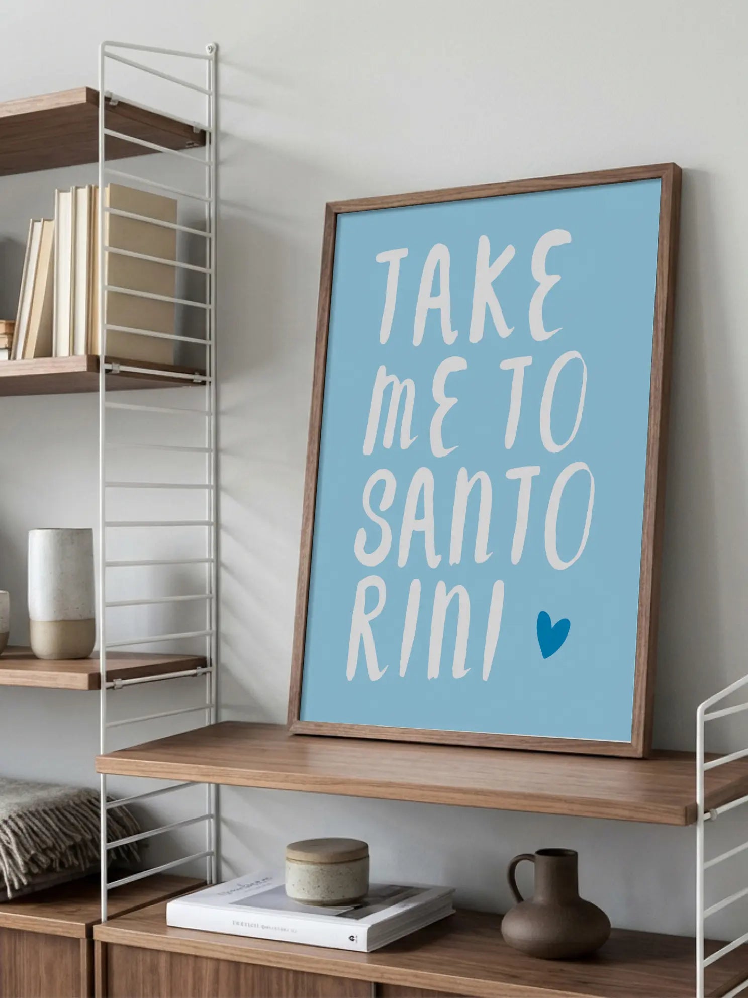 Take Me to Santorini Poster