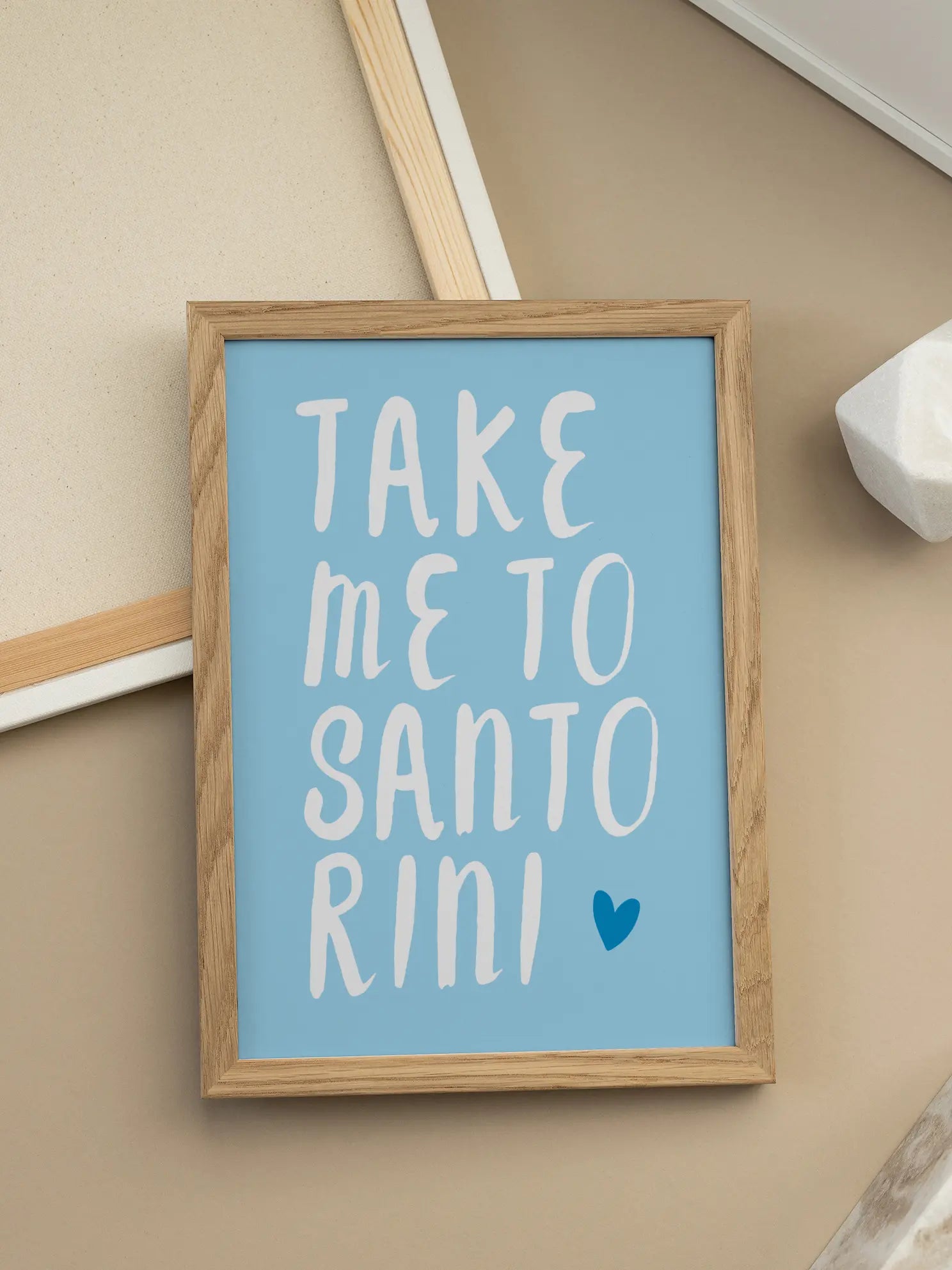 Take Me to Santorini Poster
