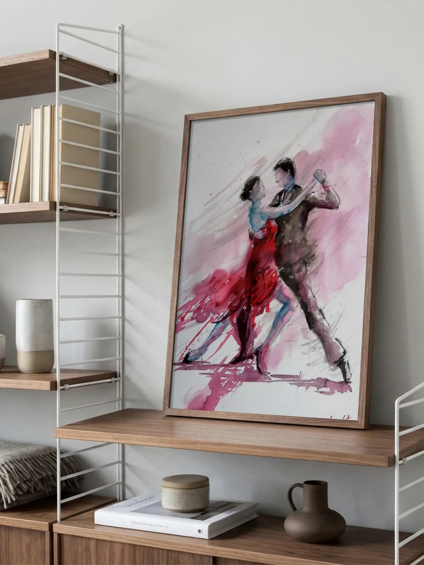 Tango Dancers Poster