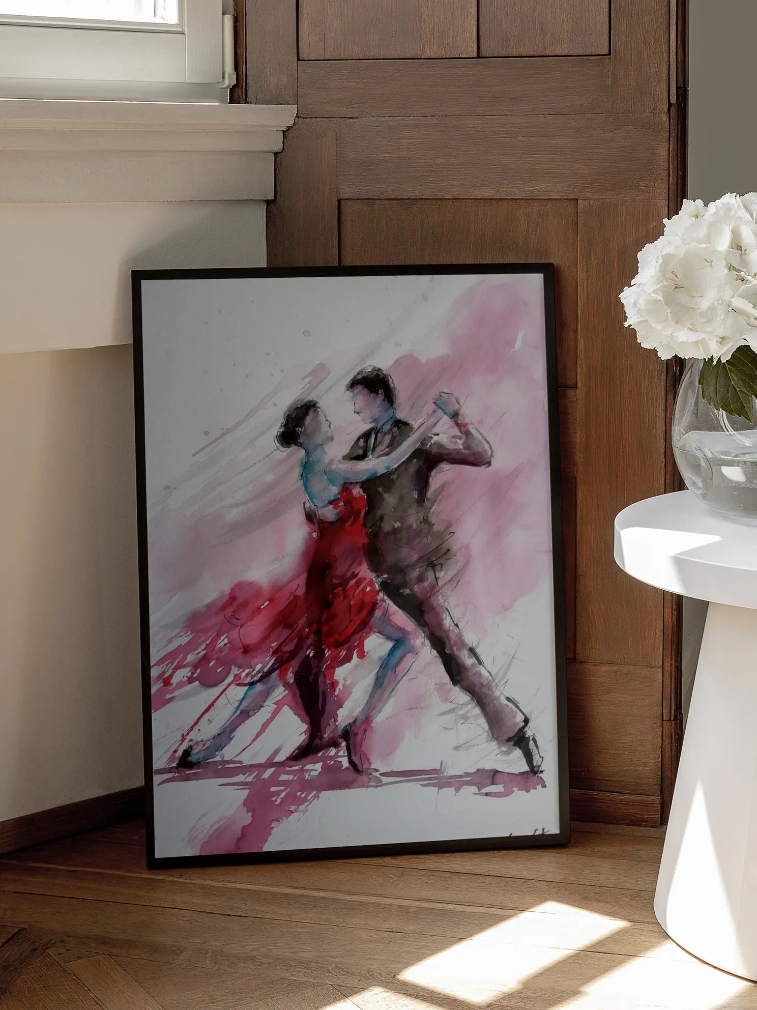 Tango Dancers Poster