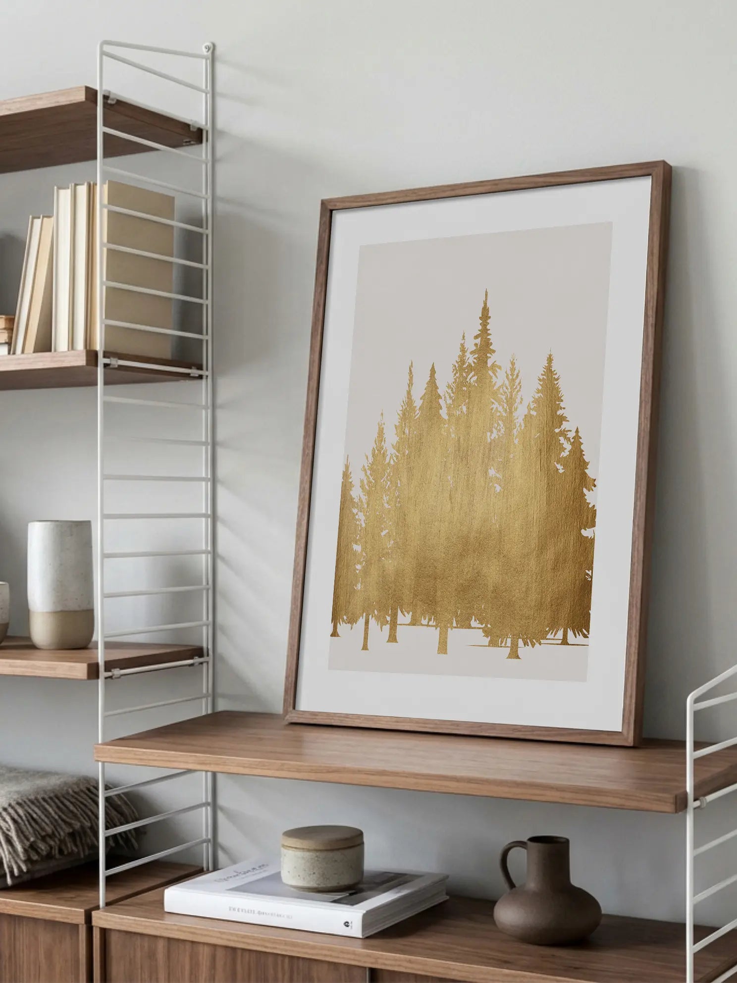 Tannenwald Gold Poster