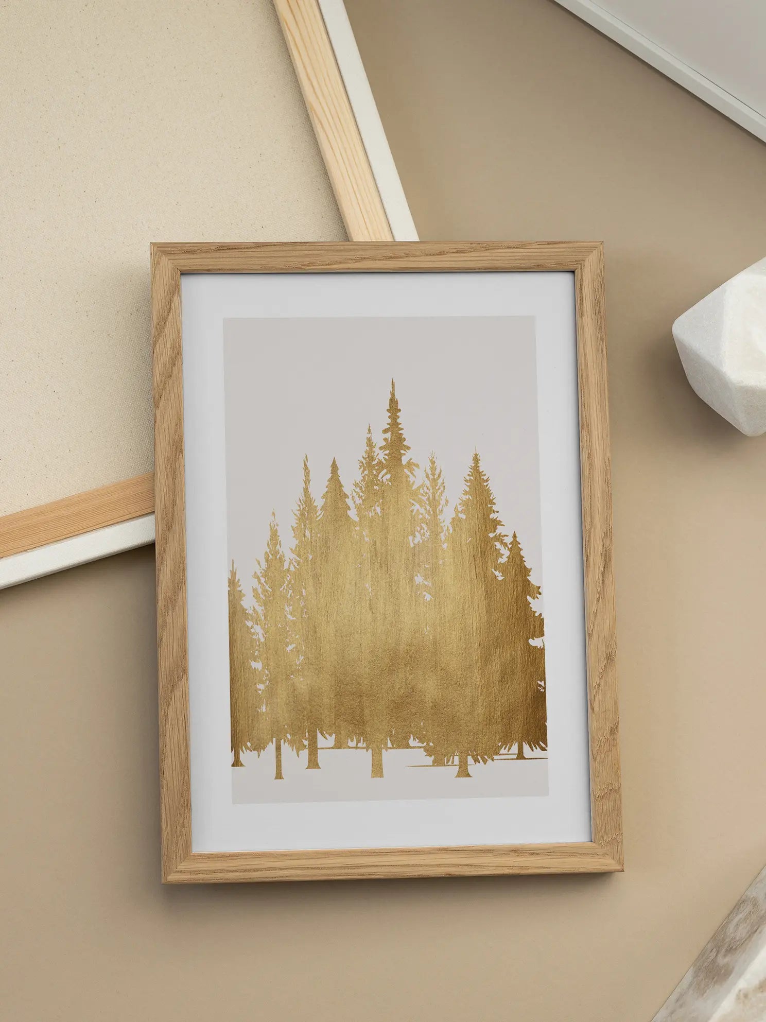 Tannenwald Gold Poster