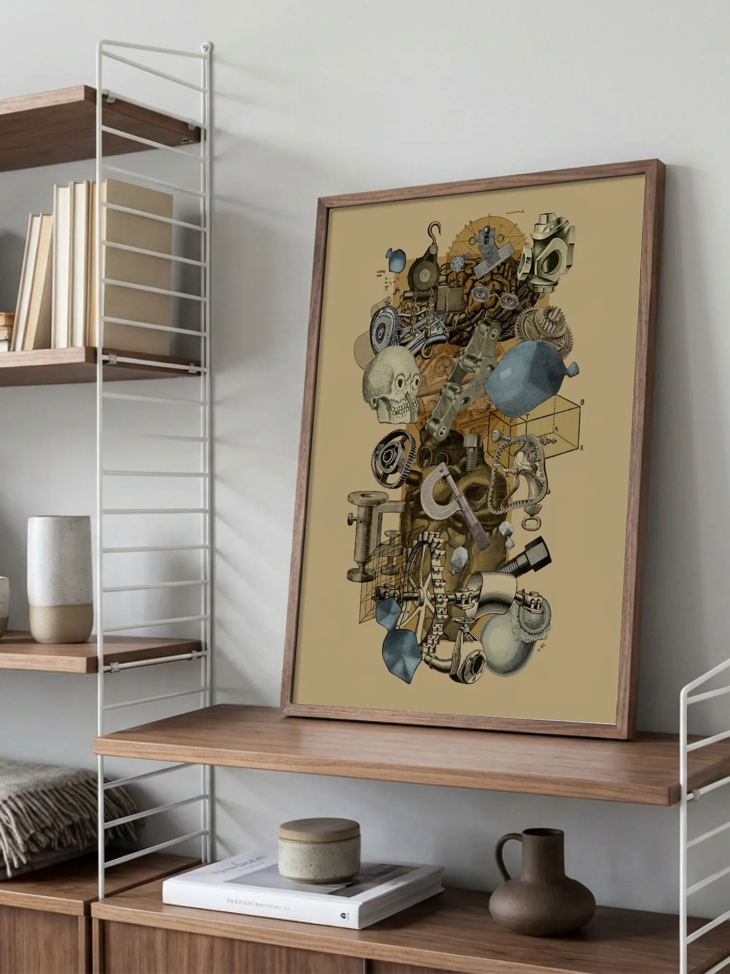 Technical Collage Poster