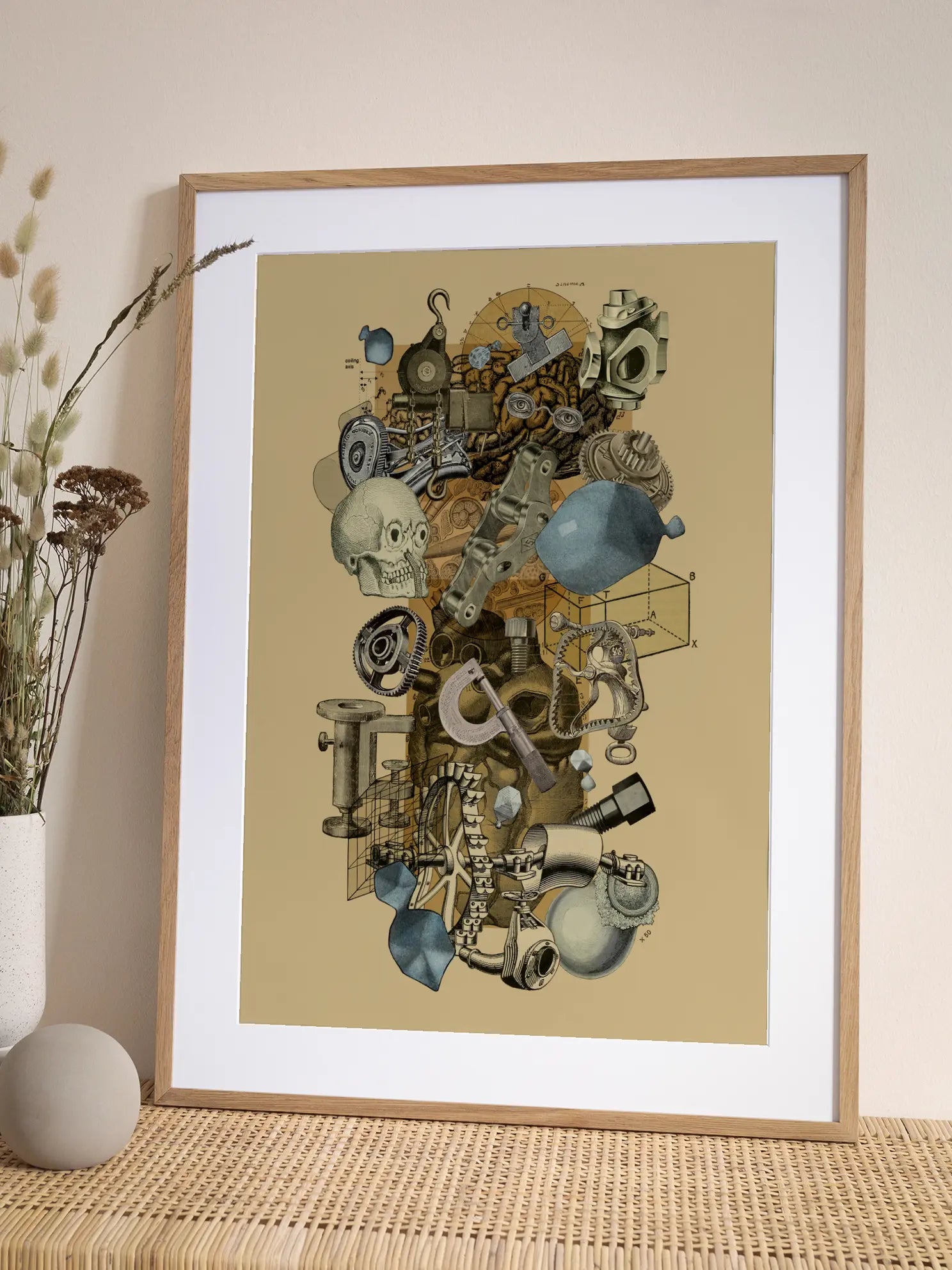 Technical Collage Poster