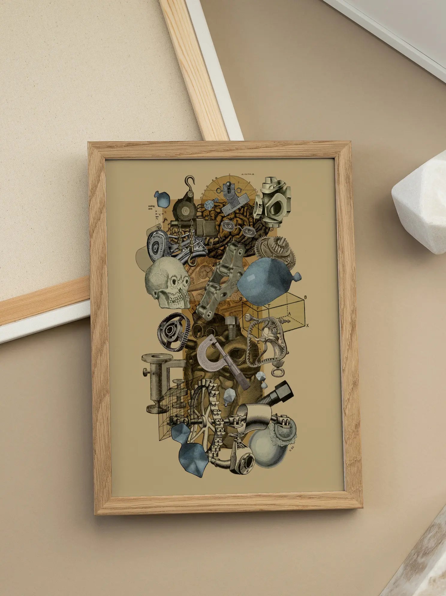 Technical Collage Poster