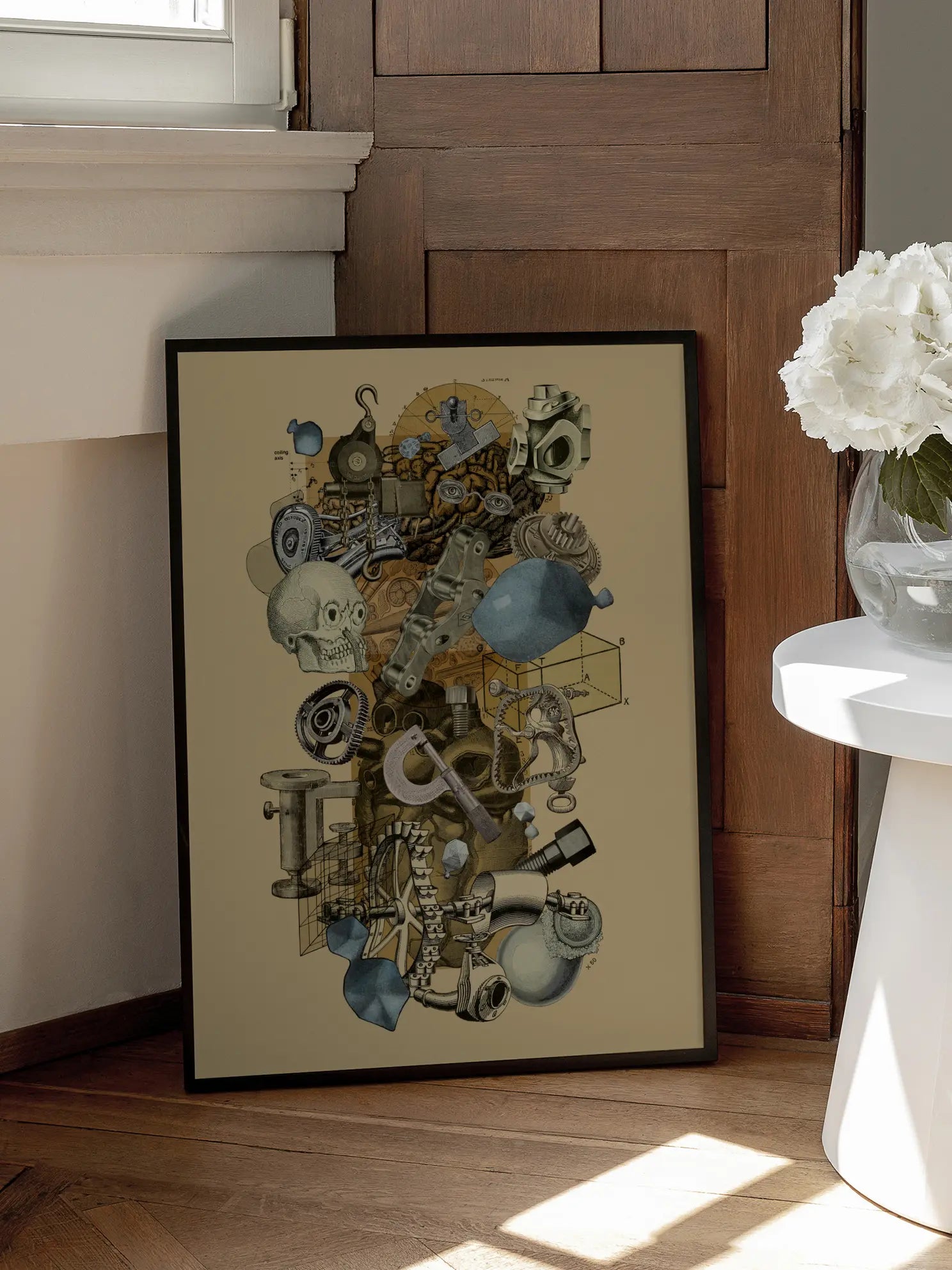 Technical Collage Poster