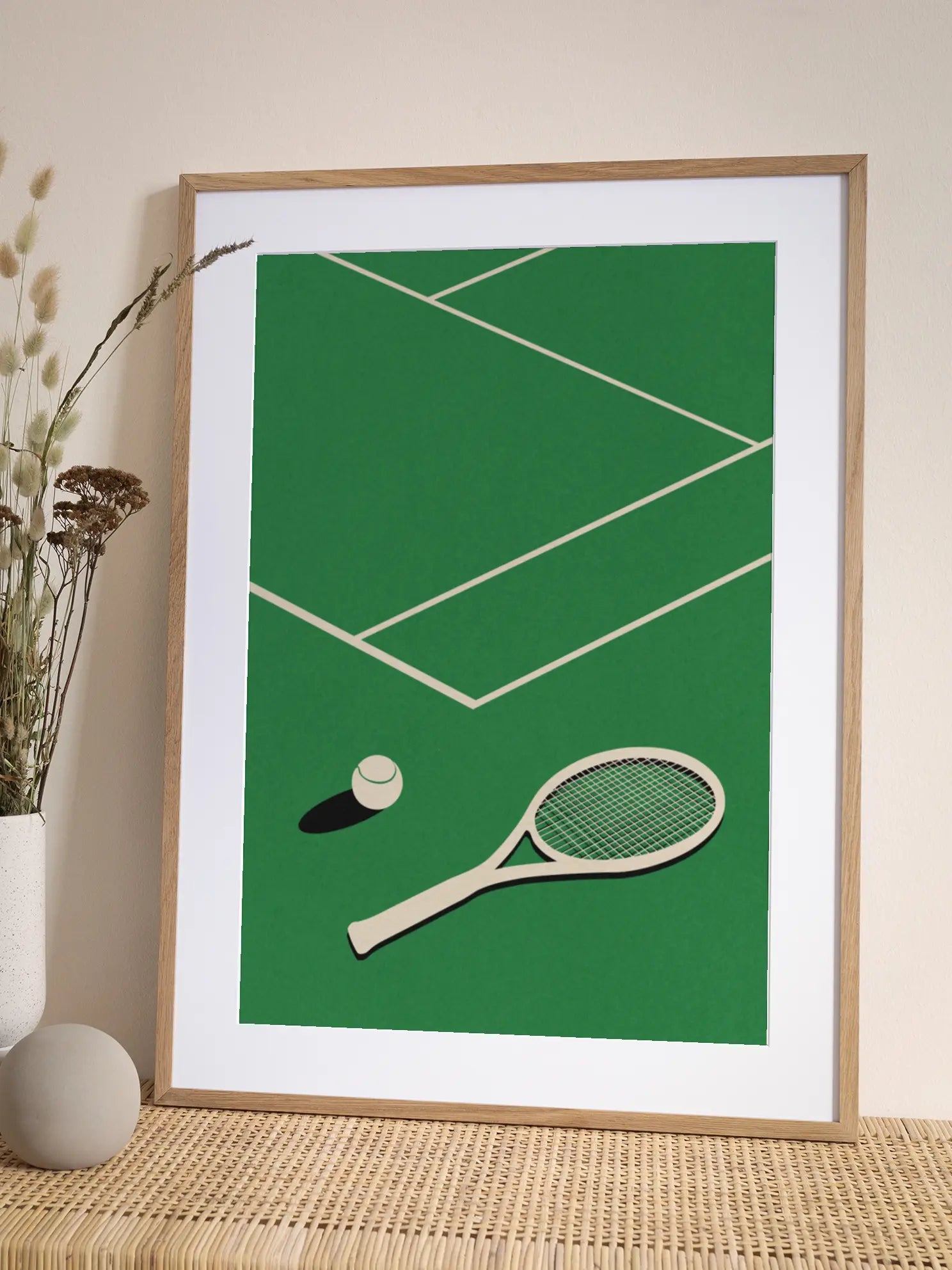Tennis Court Poster