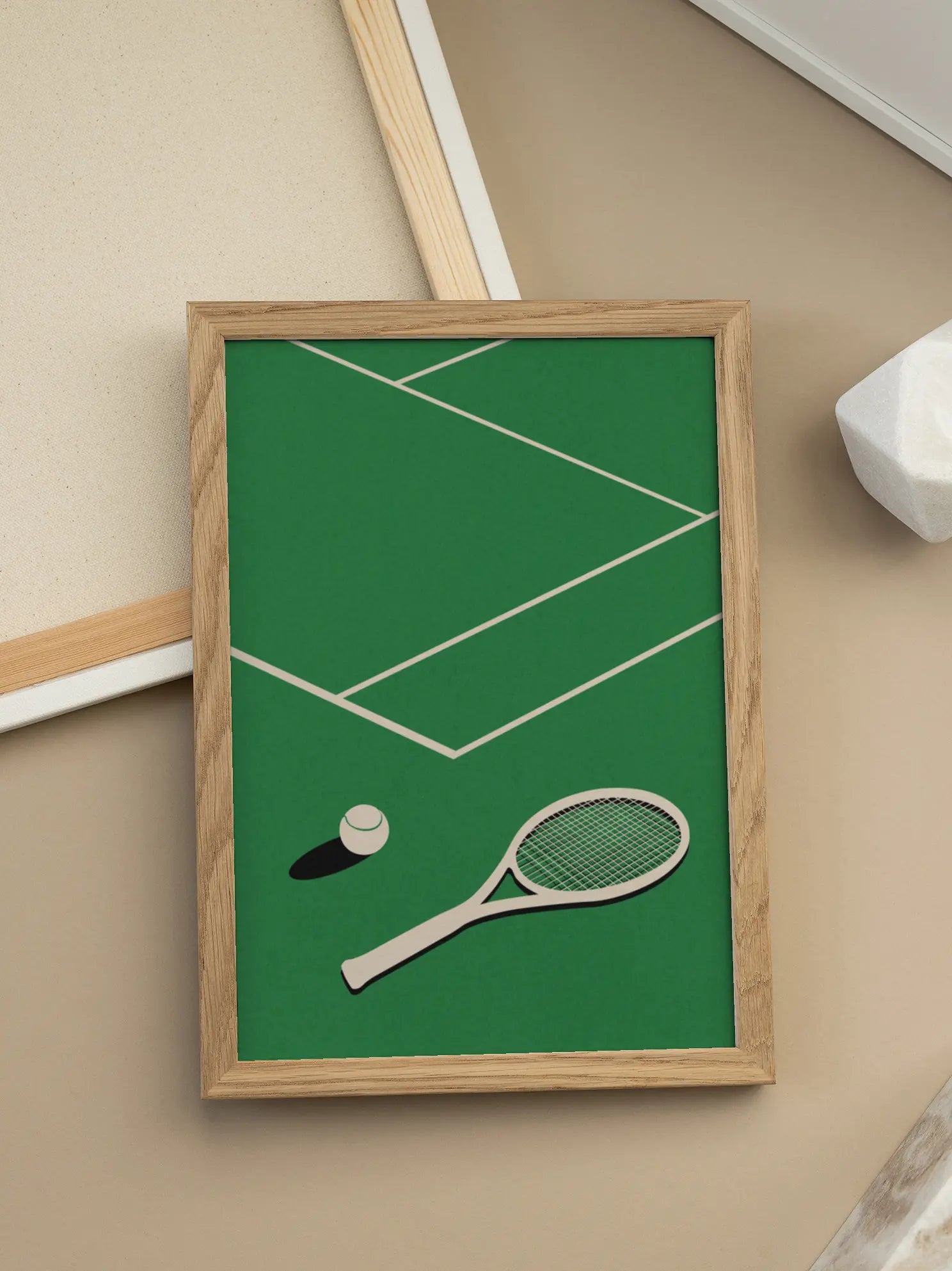 Tennis Court Poster