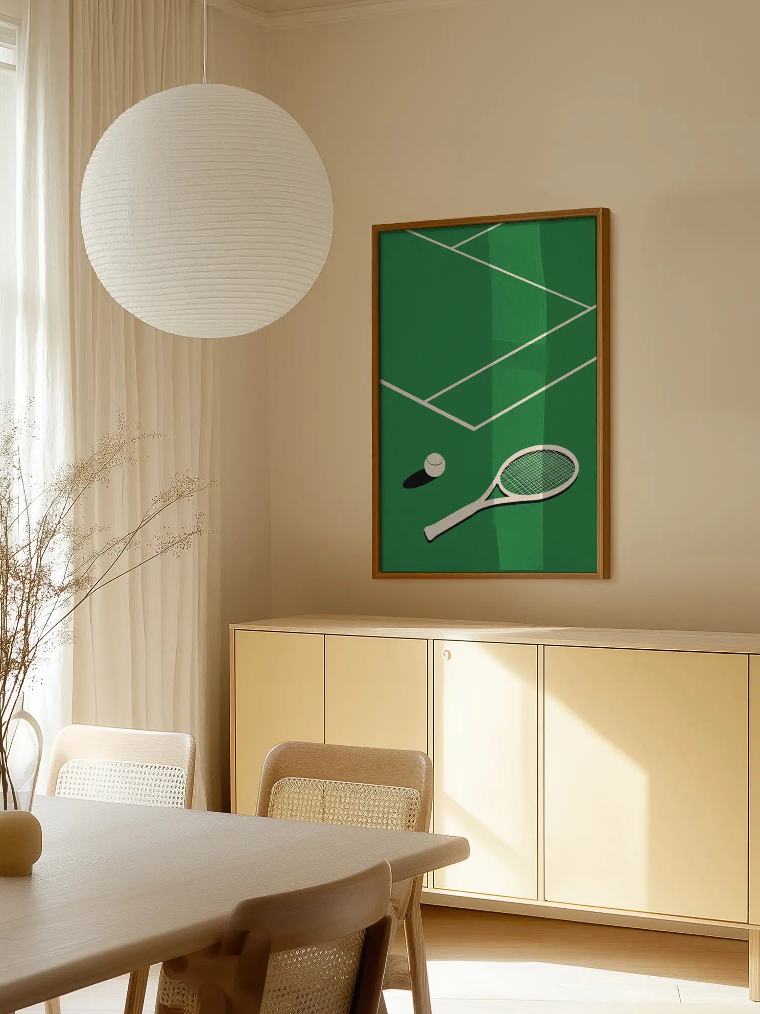 Tennis Court Poster