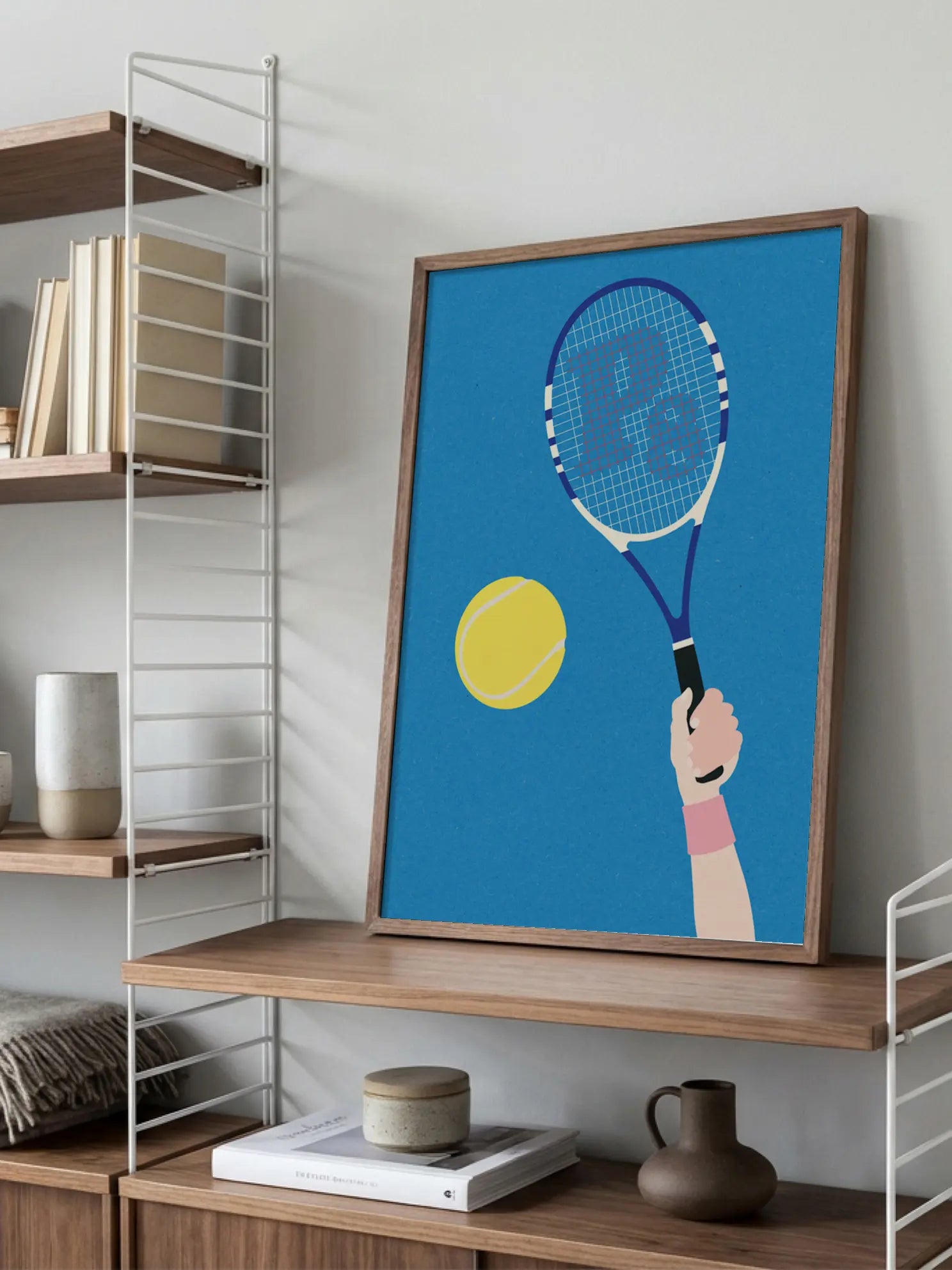Tennis Racket Poster