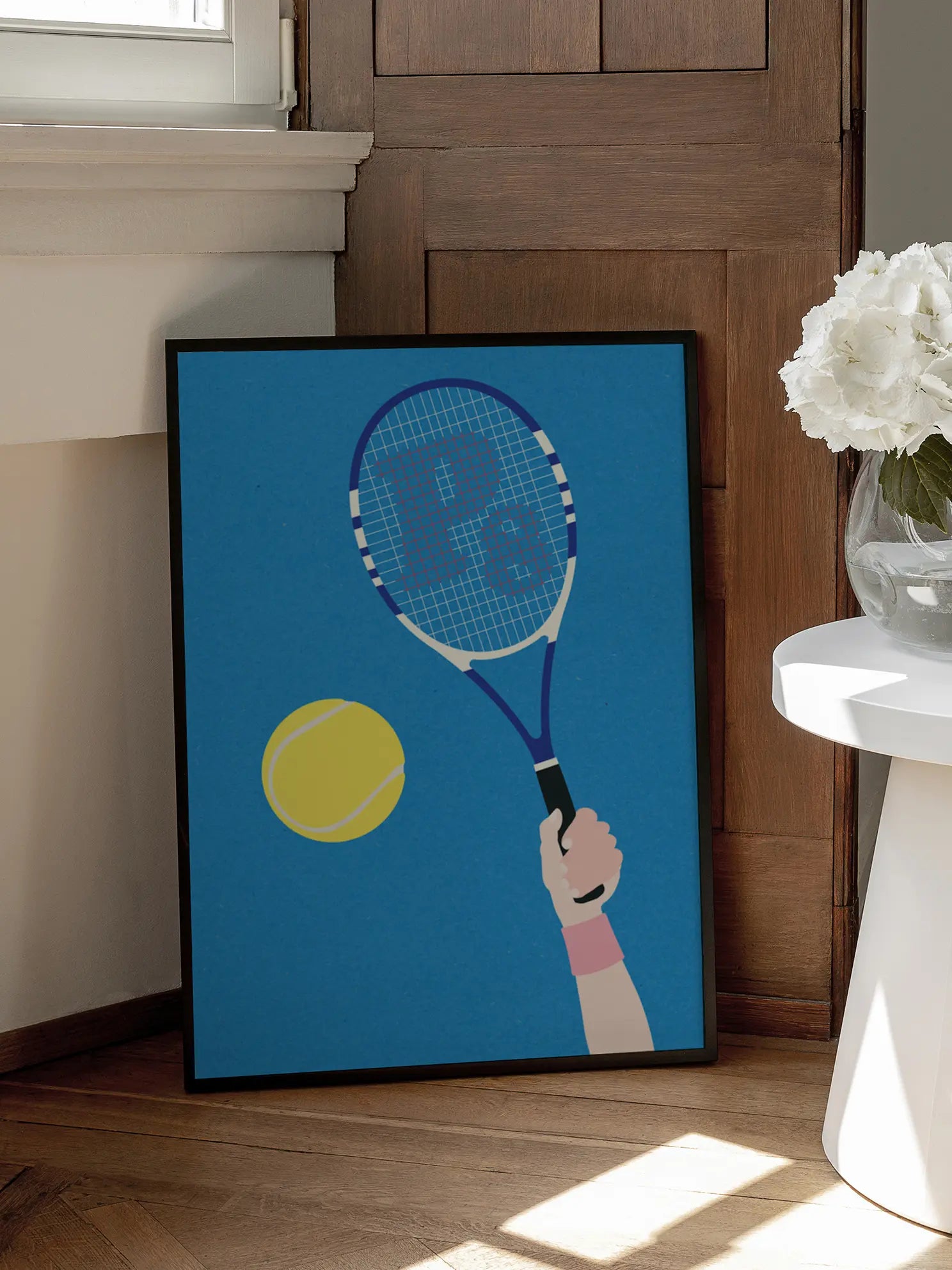Tennis Racket Poster