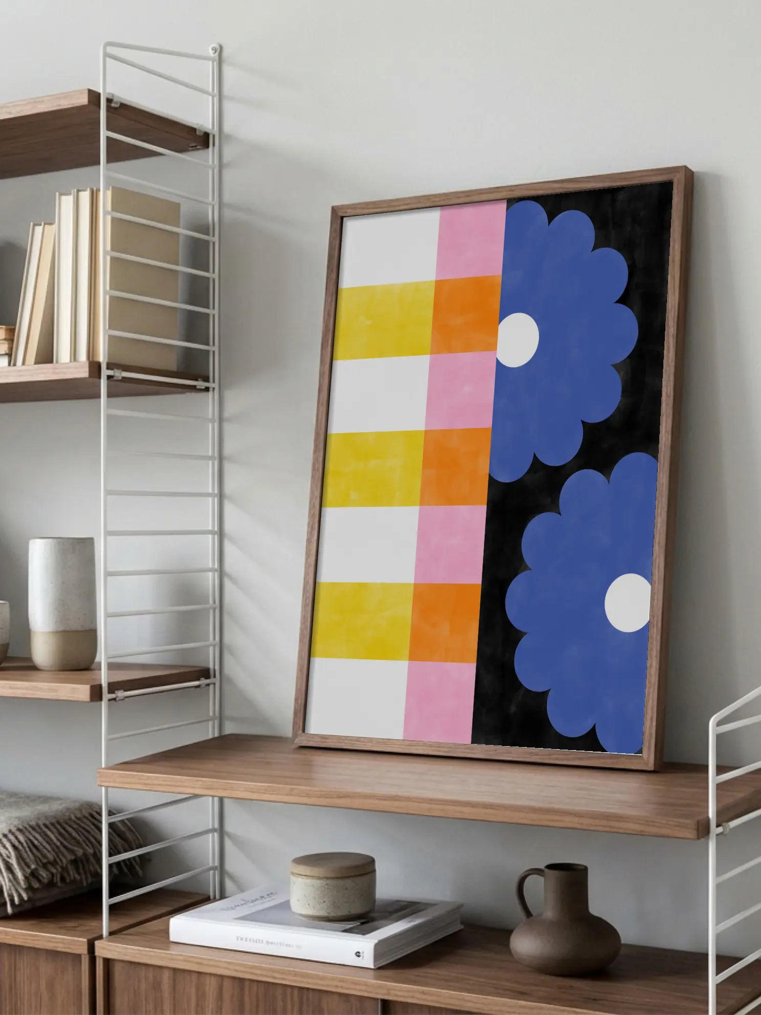 Textured Abstract Poster