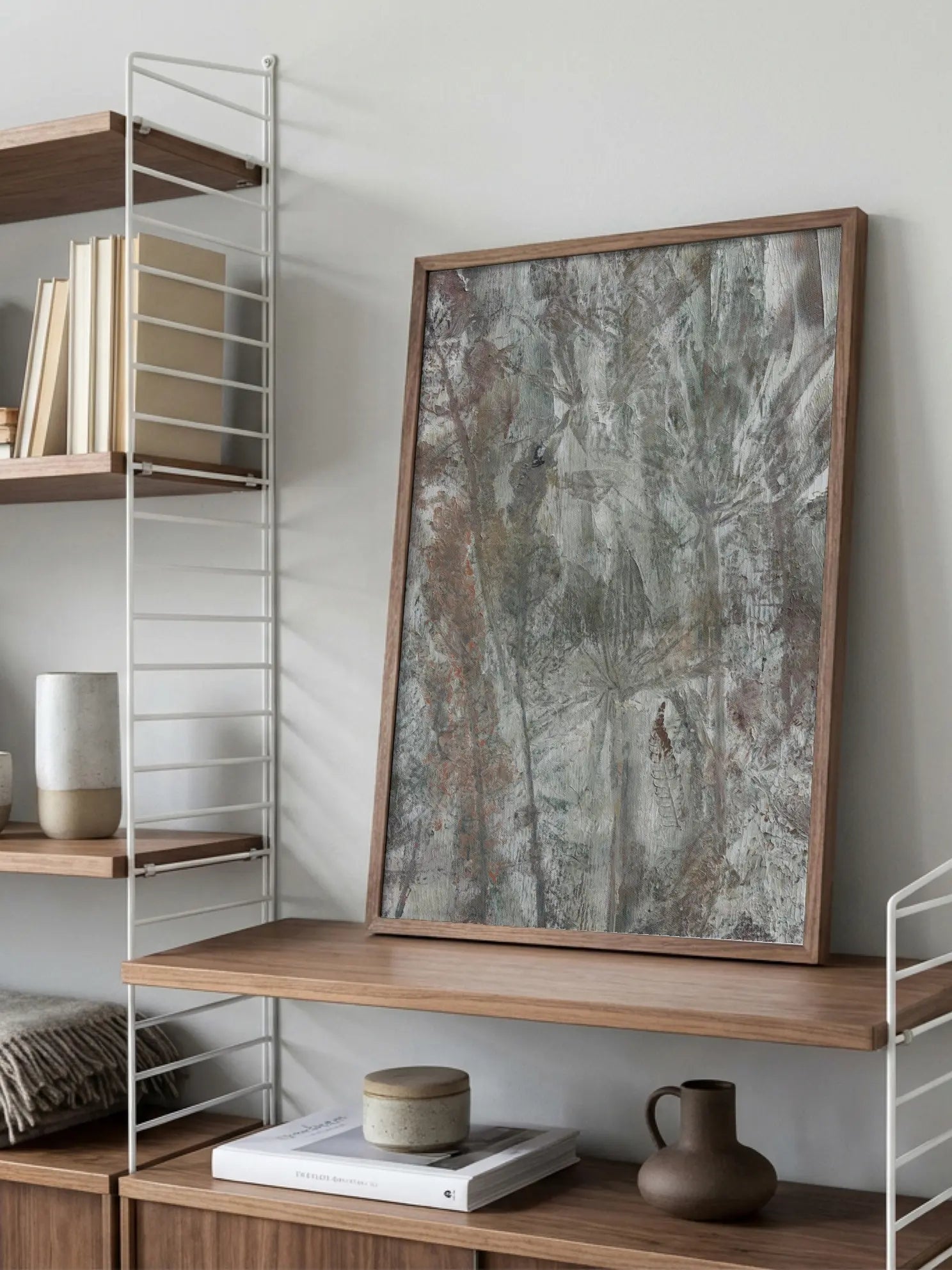 Textured Botanical Poster