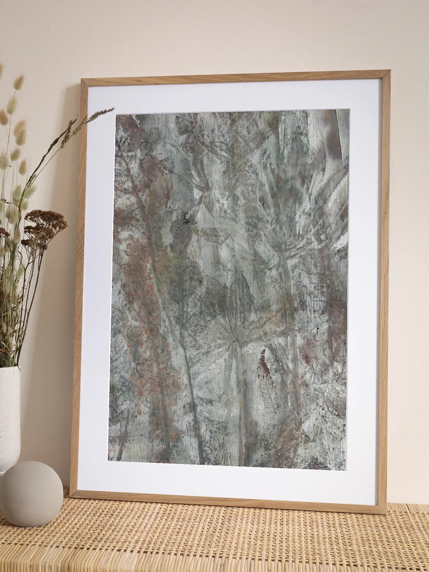 Textured Botanical Poster