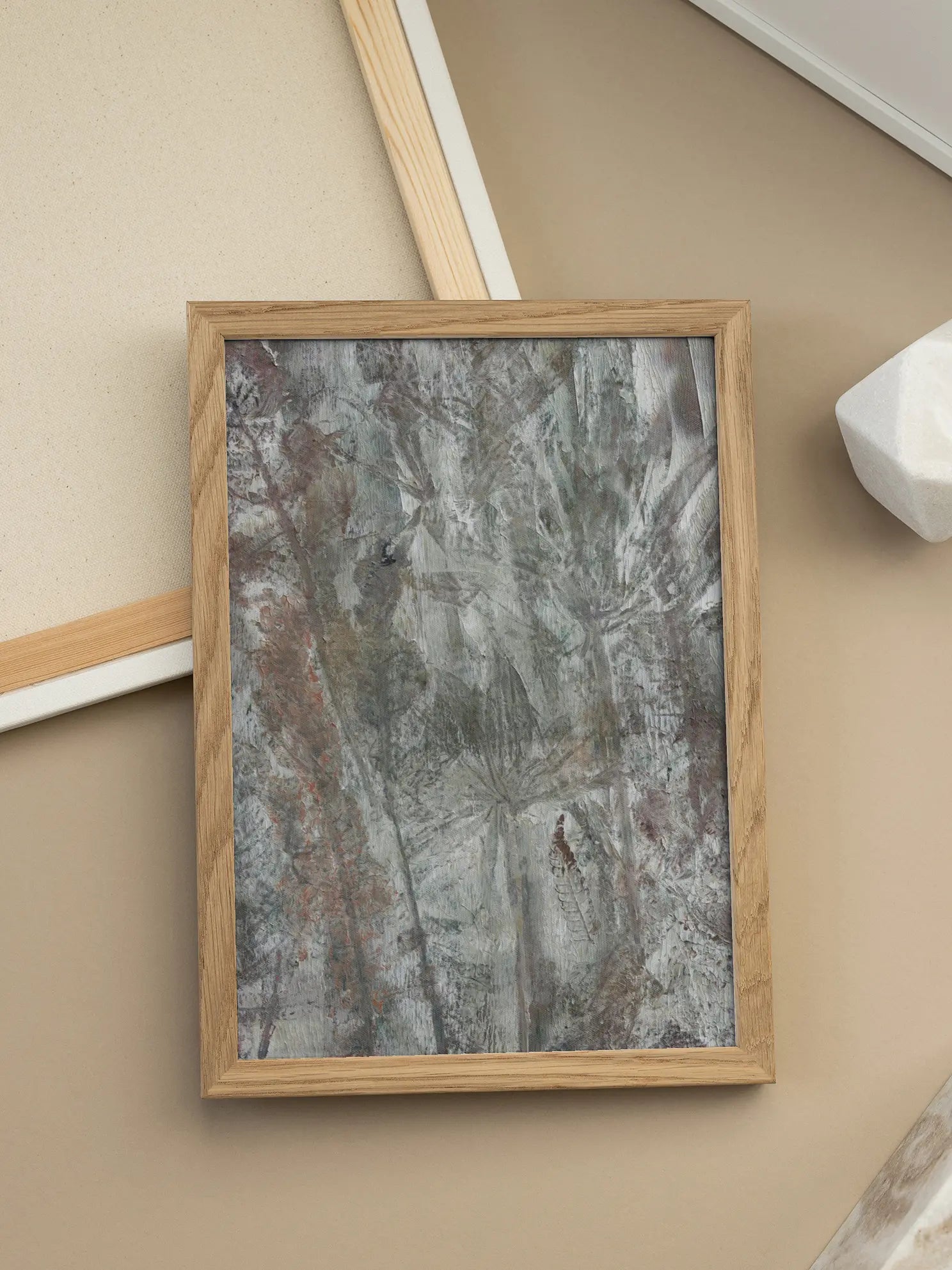 Textured Botanical Poster