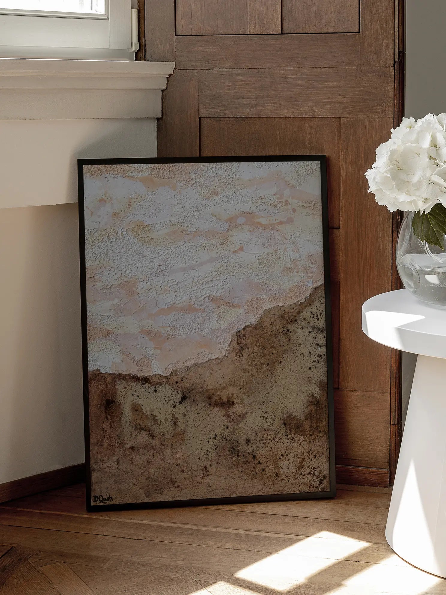 Textured Landscape Poster