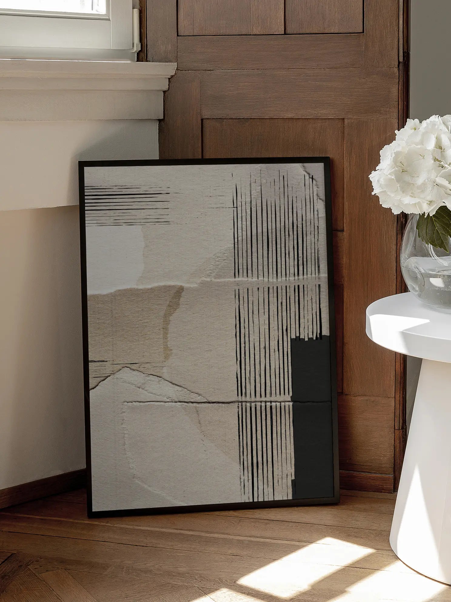 Textured Lines Poster