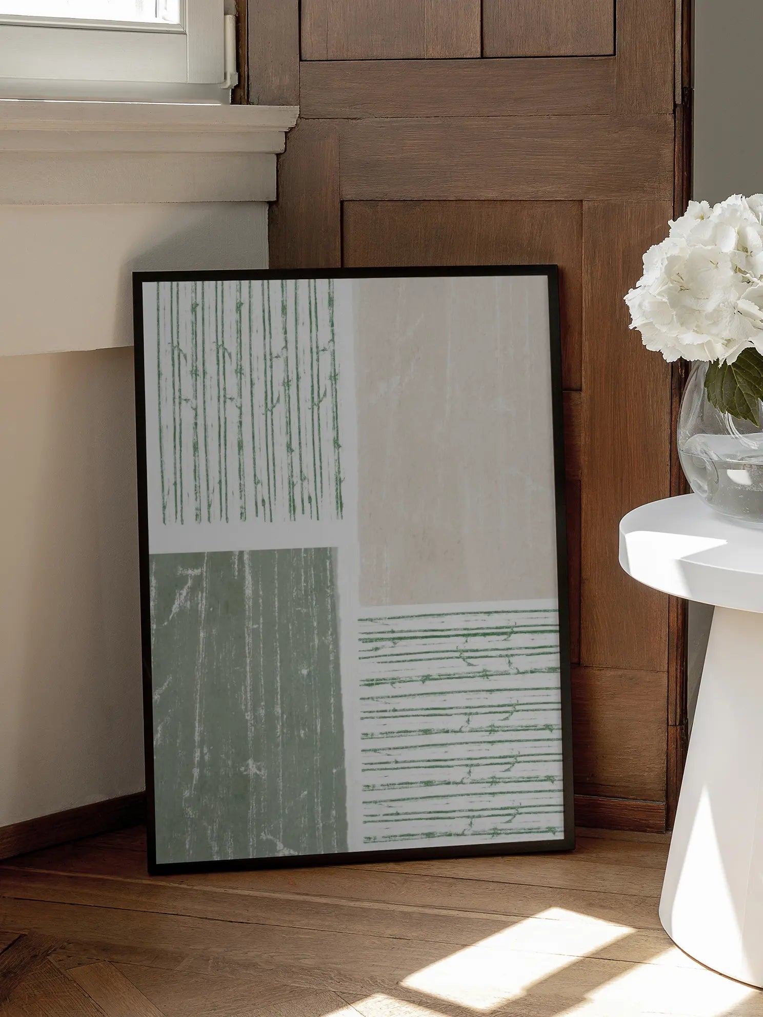 Textured Squares Poster