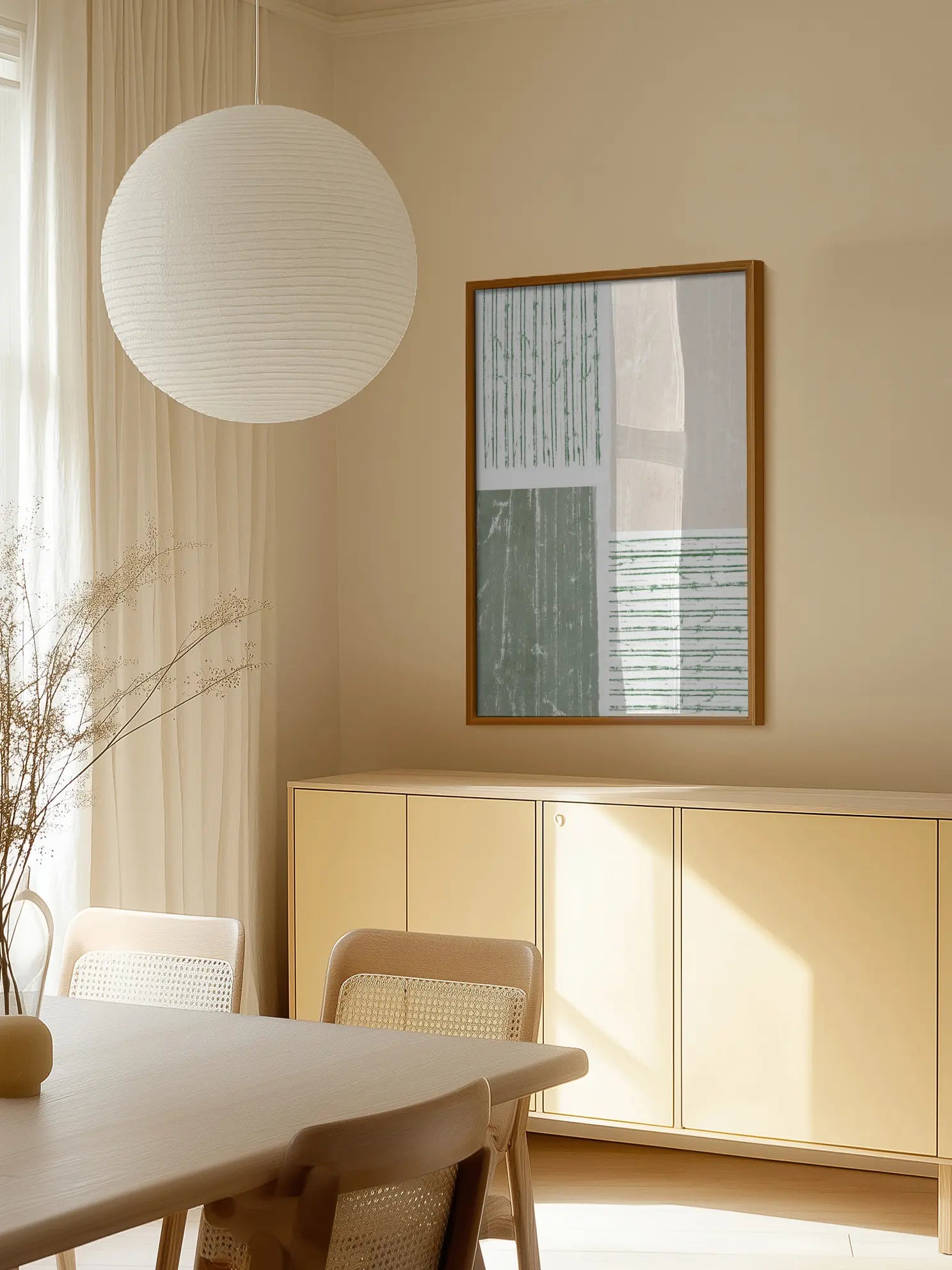 Textured Squares Poster