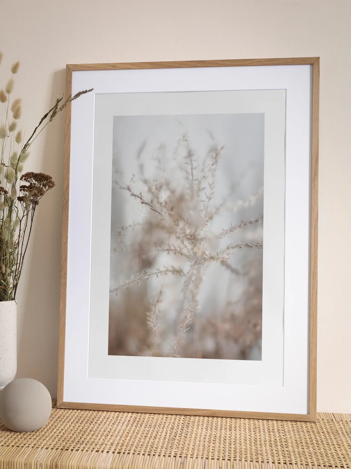Textured Tendrils Poster