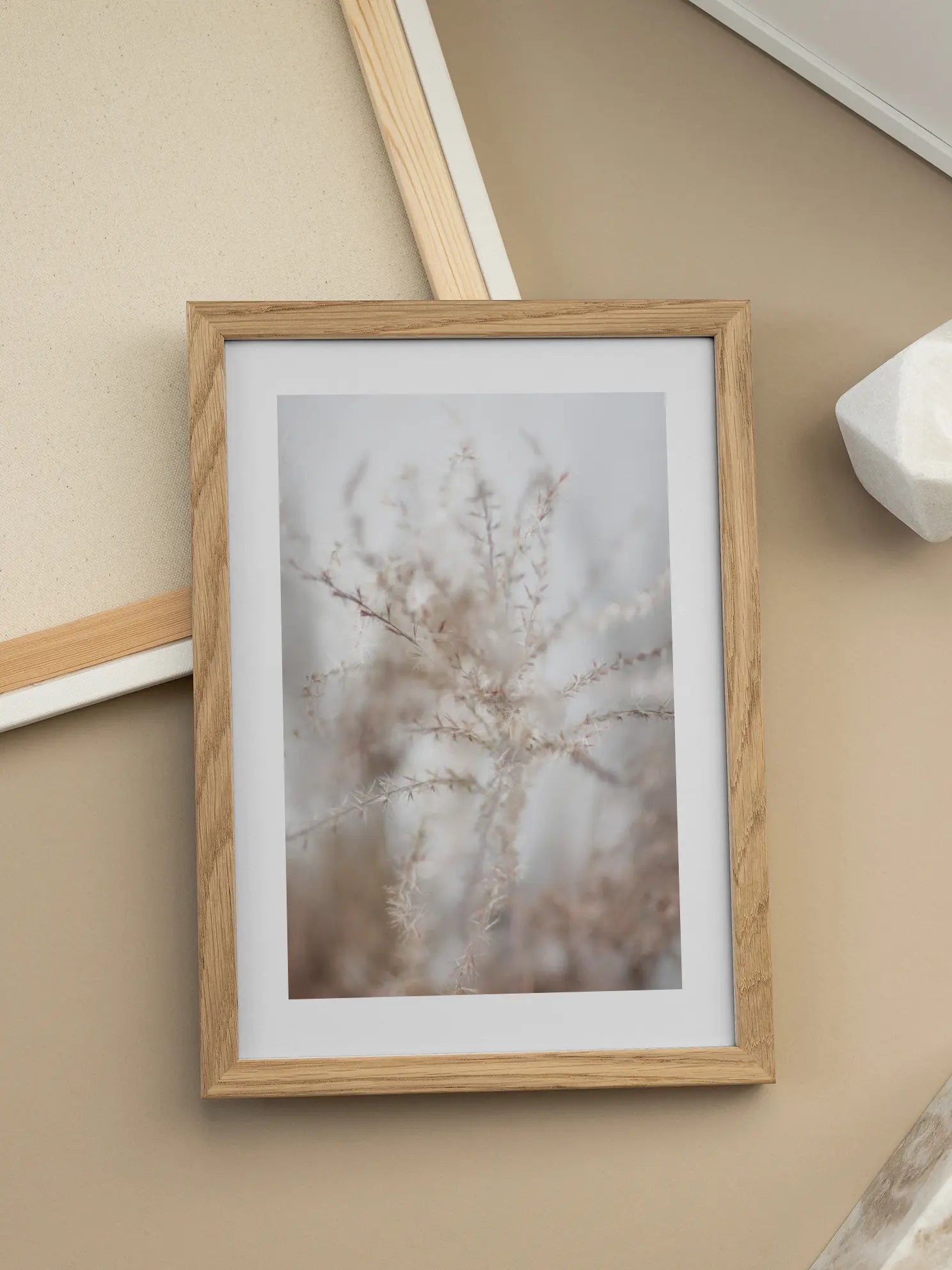 Textured Tendrils Poster