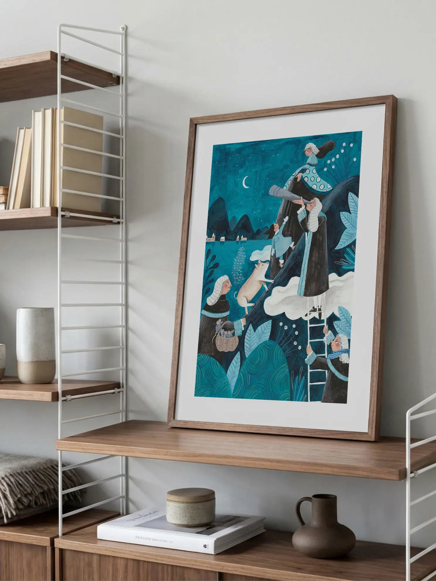 The Astronomers Poster
