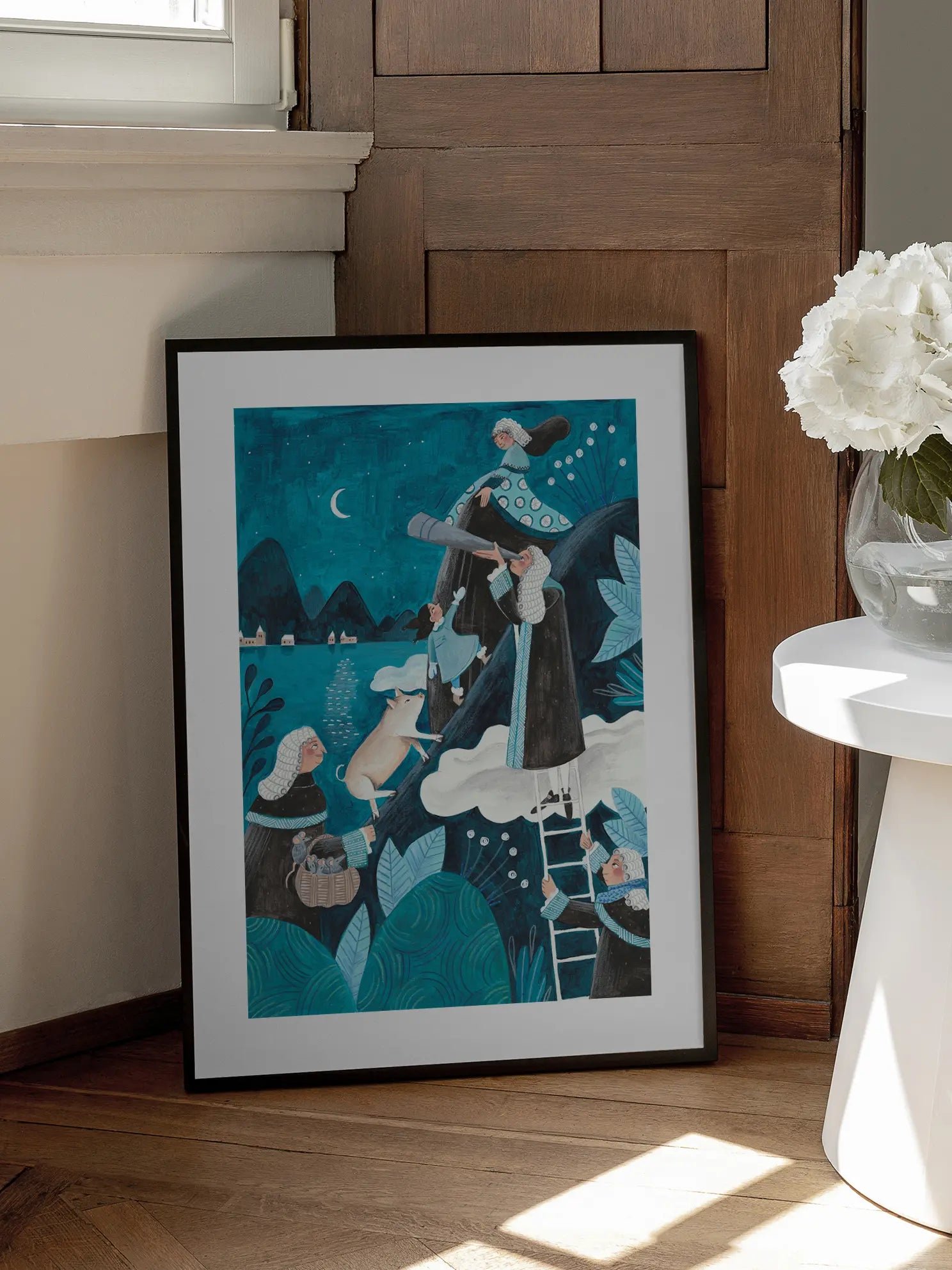 The Astronomers Poster
