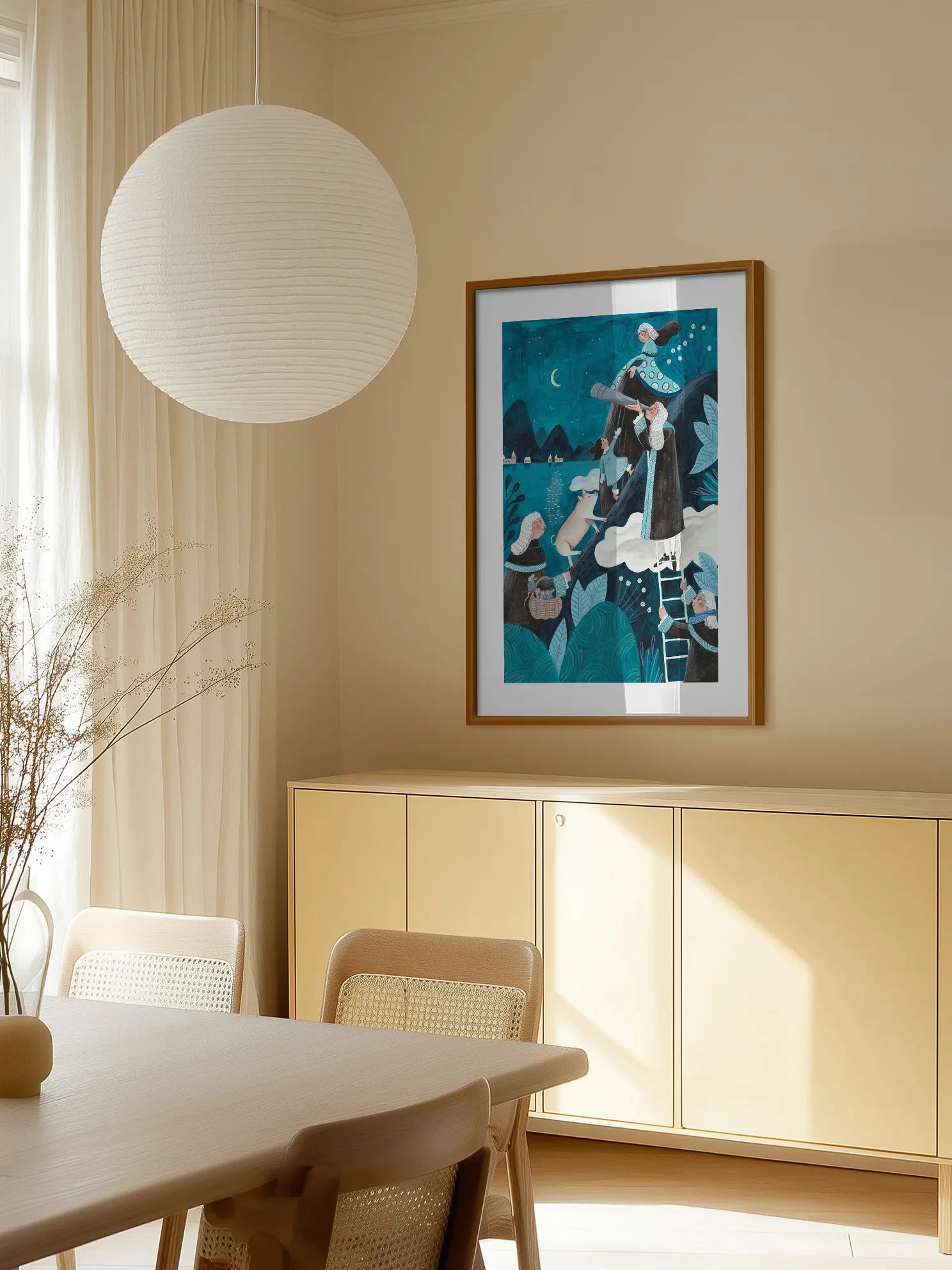 The Astronomers Poster
