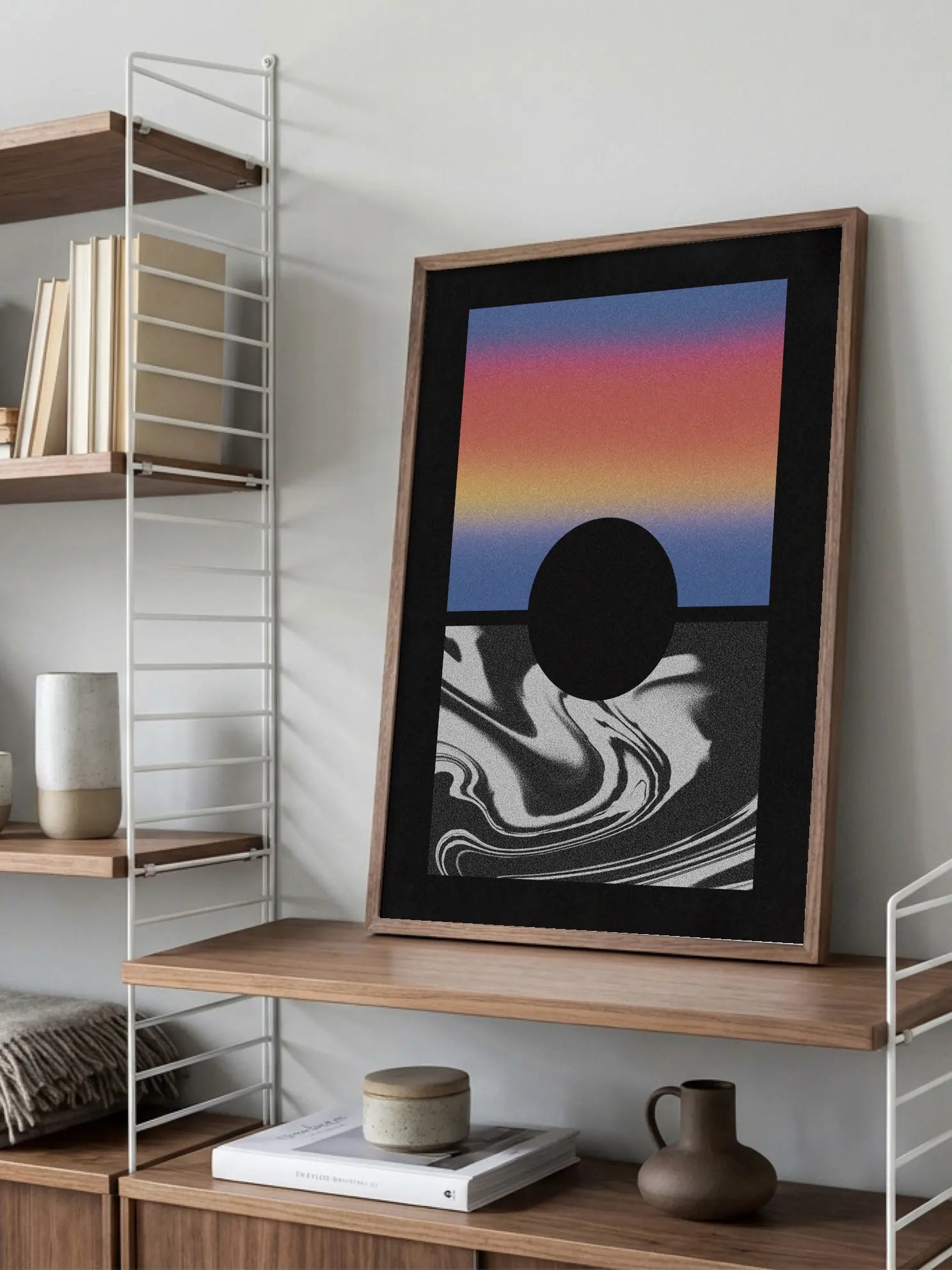 The Big Black Dot Poster
