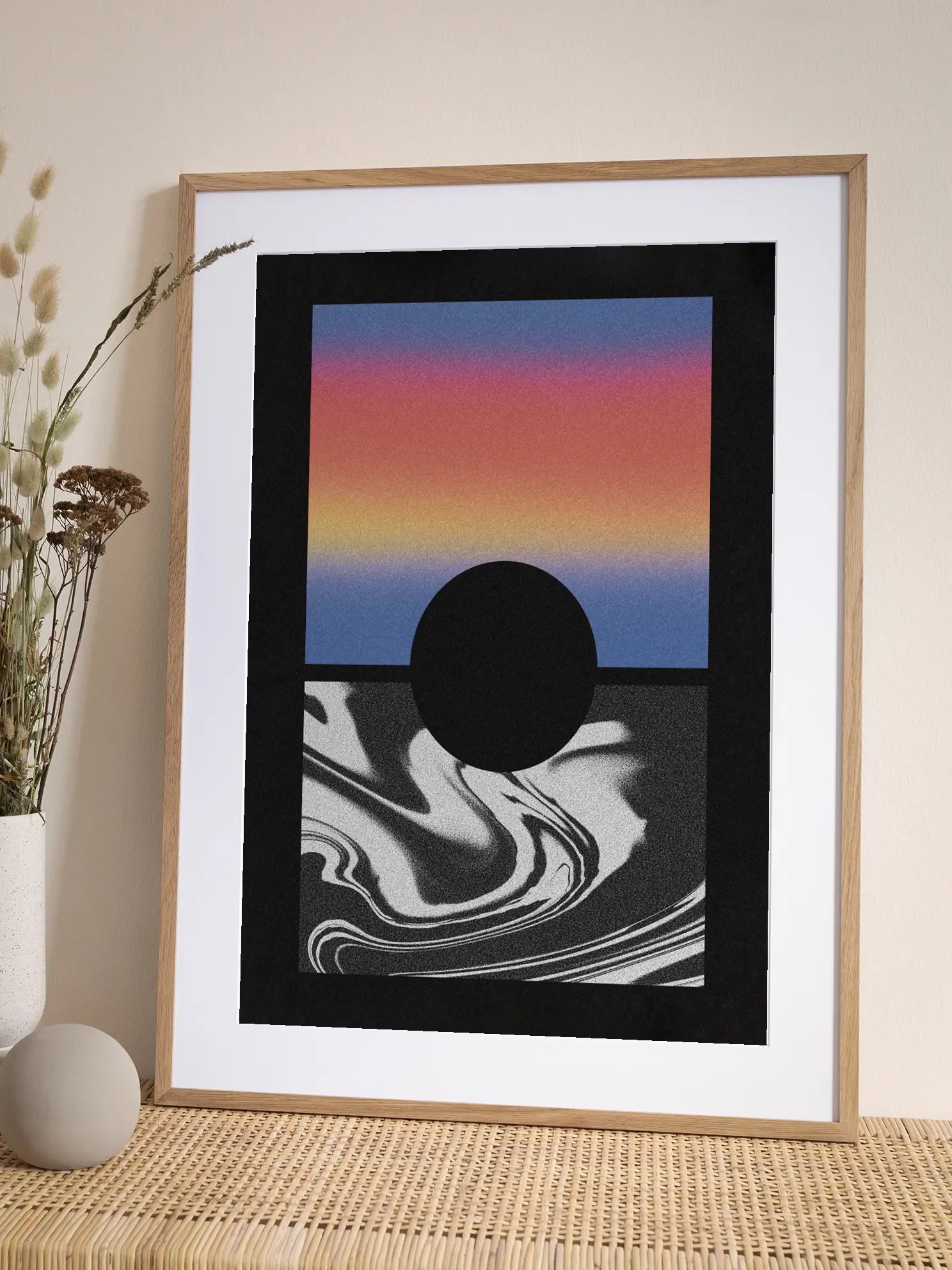 The Big Black Dot Poster