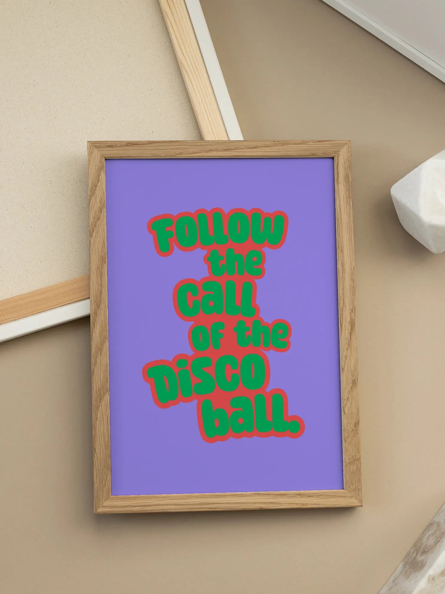 The Call of the Disco Ball Poster
