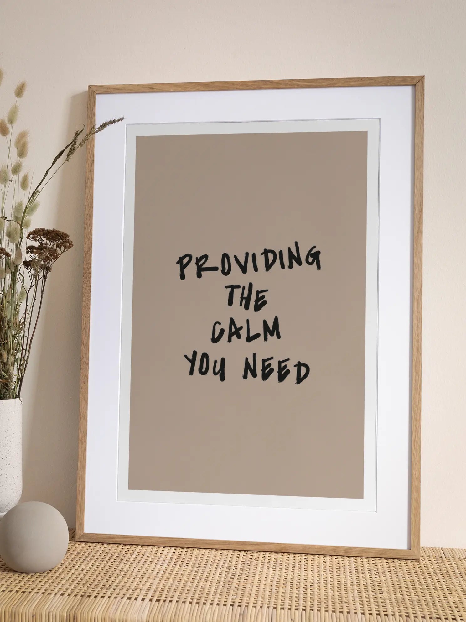 The Calm You Need Poster