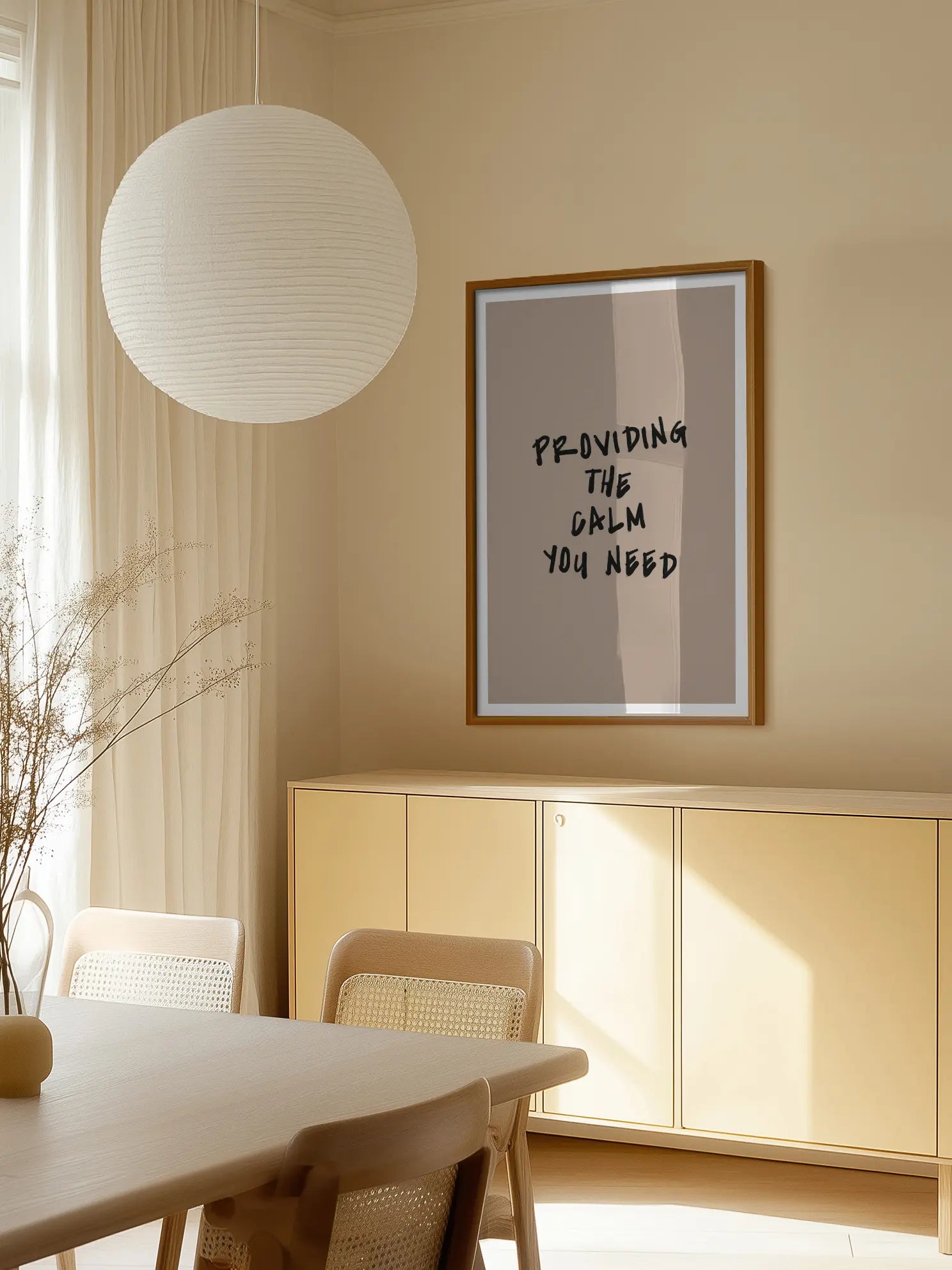 The Calm You Need Poster