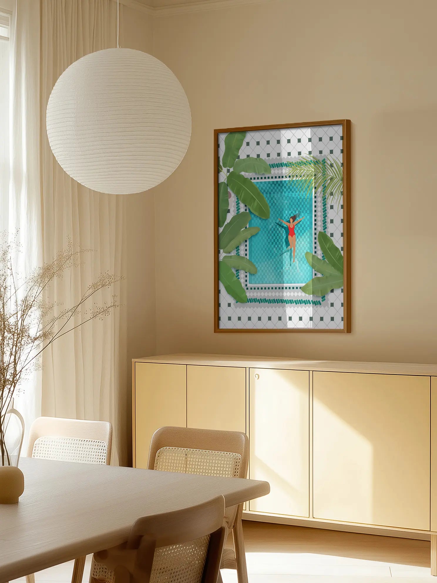 The Floating Lady Poster